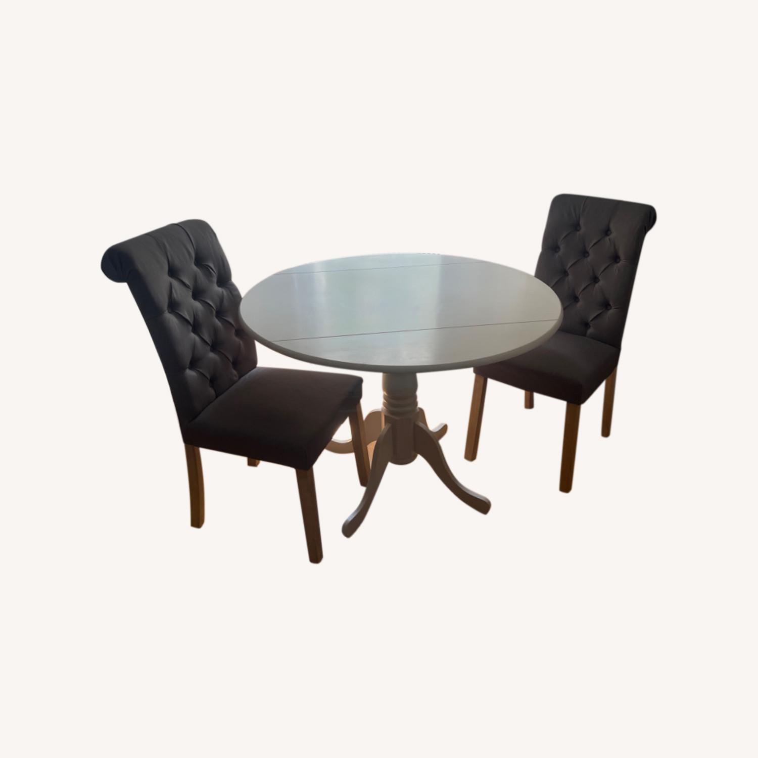 Wayfair Solid Wood Dining Table Set AptDeco