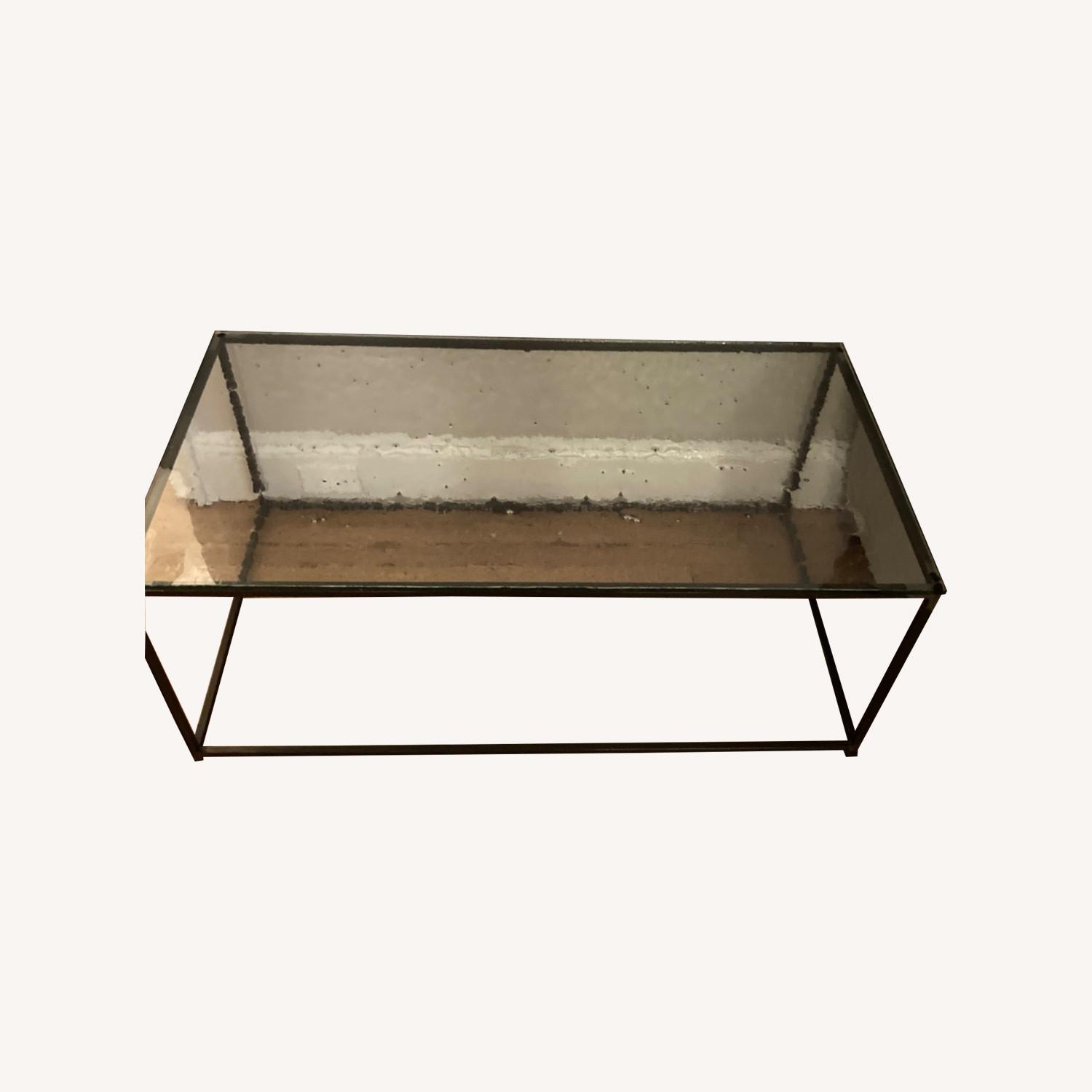 Boston Interiors Metal and Glass Coffee Table - image-0