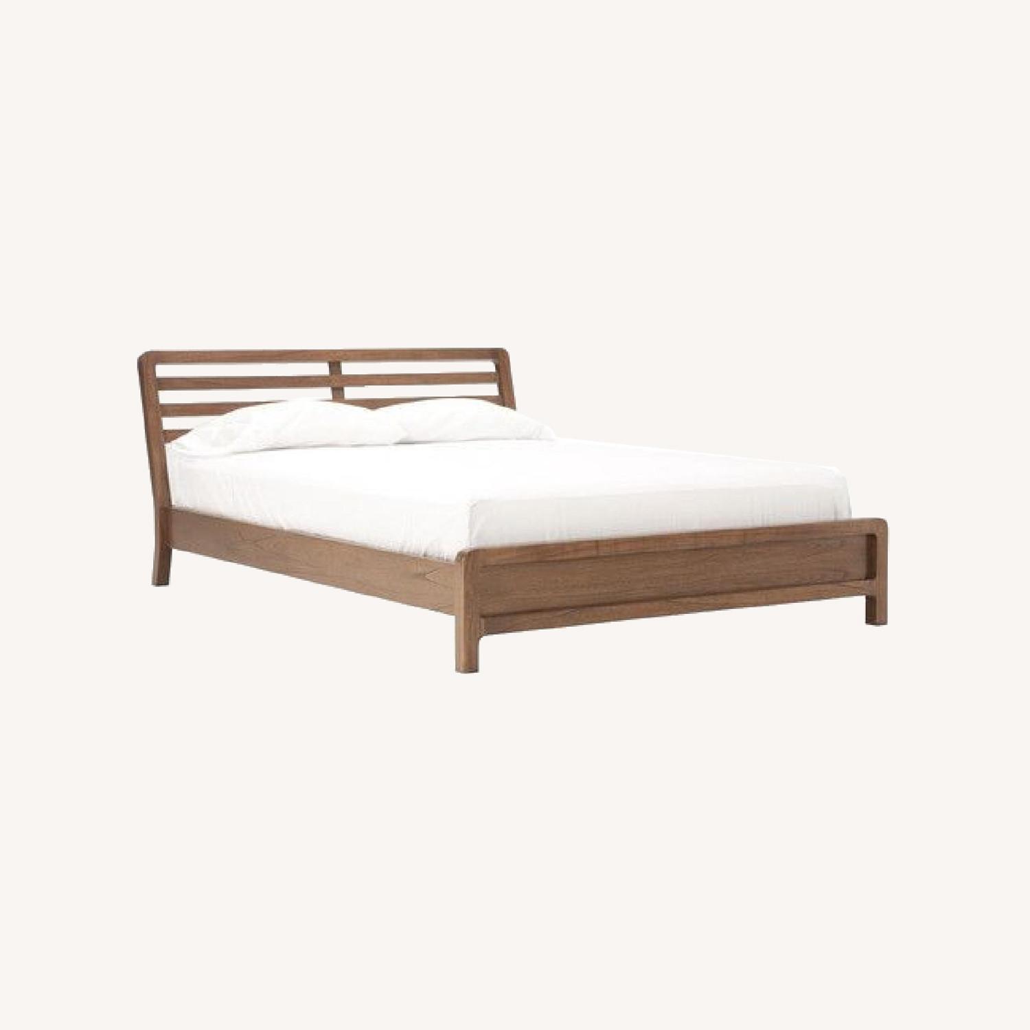 EQ3 Burrows Solid Wood Bed - image-0