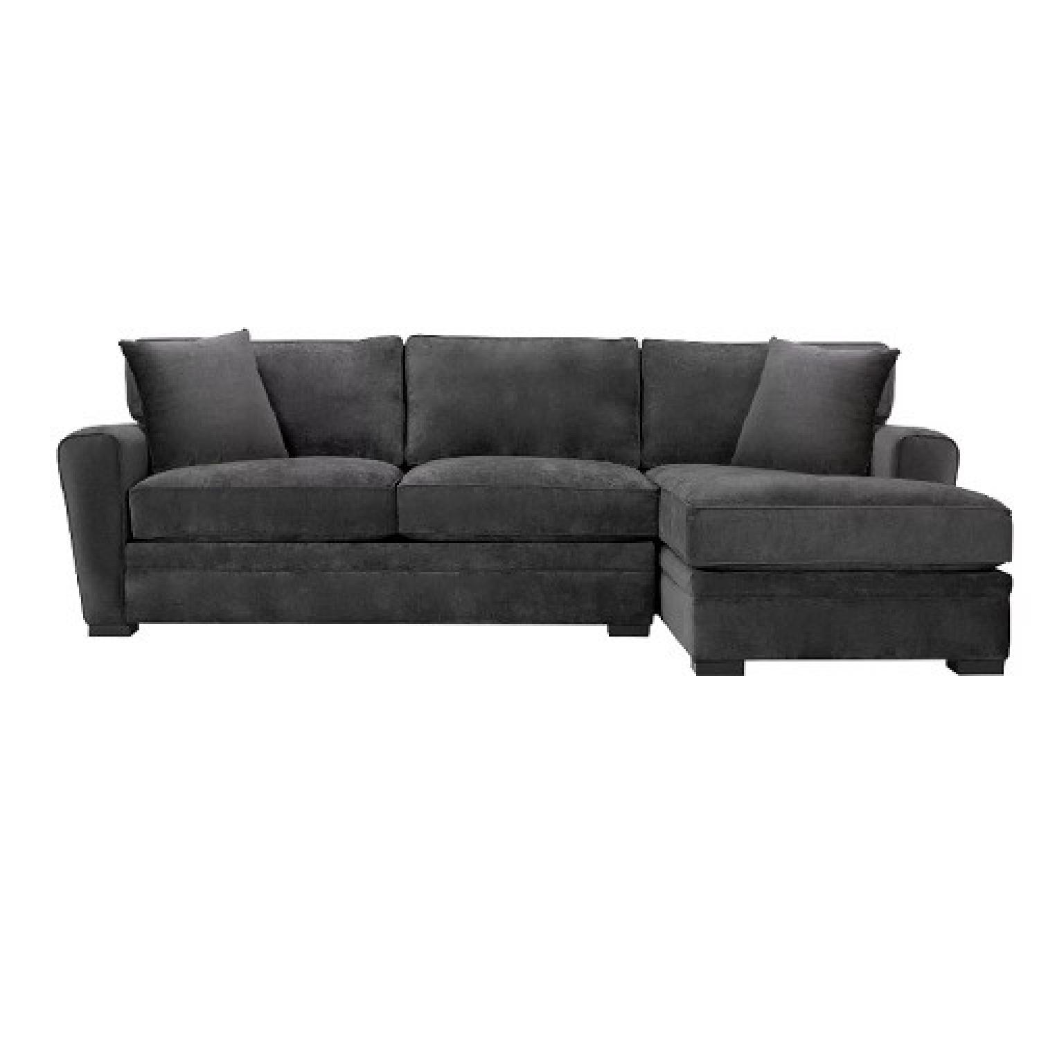 Raymour & Flanigan L Shaped Couch - image-2