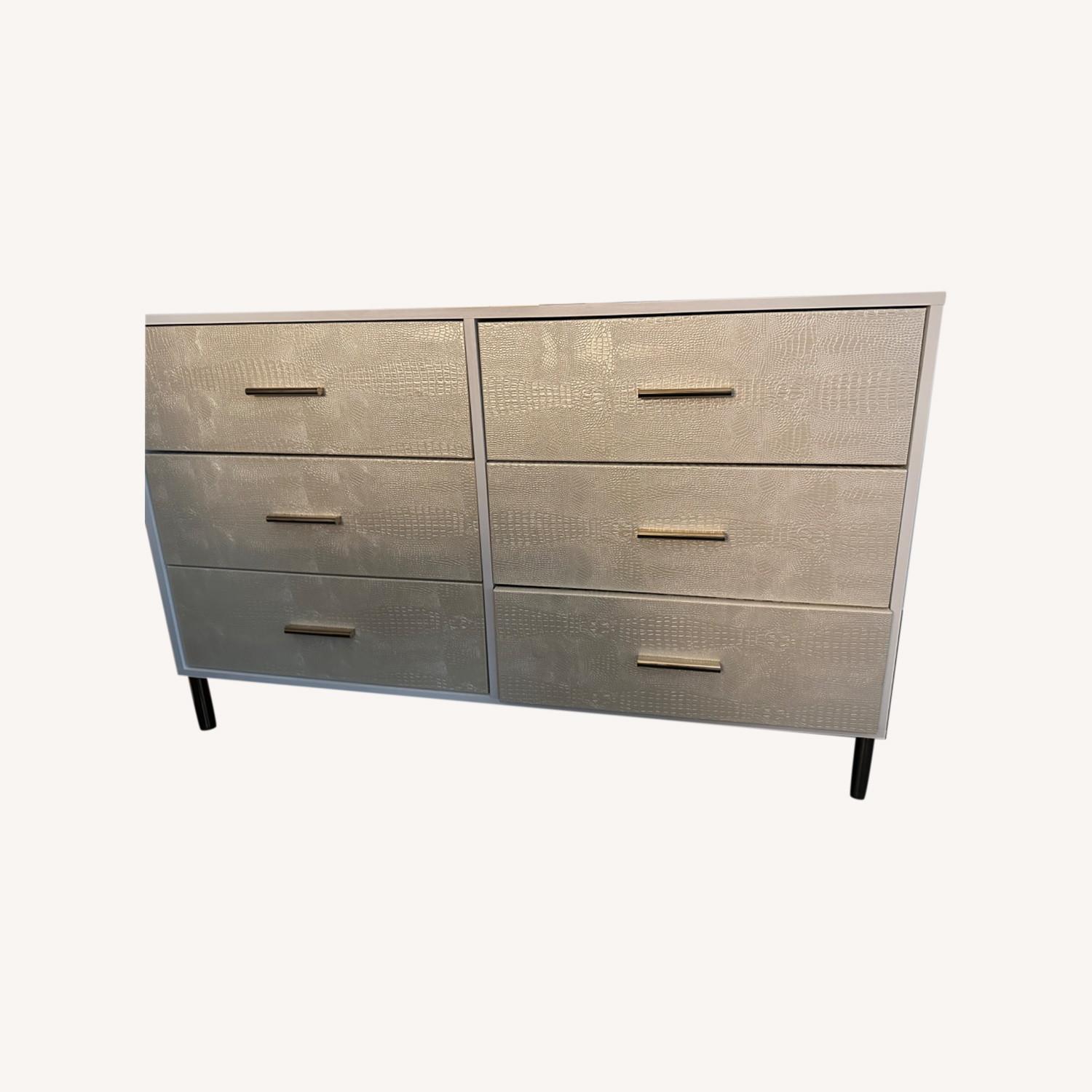 Houzz Acme Myles 6 Drawer Wooden Dresser - image-0