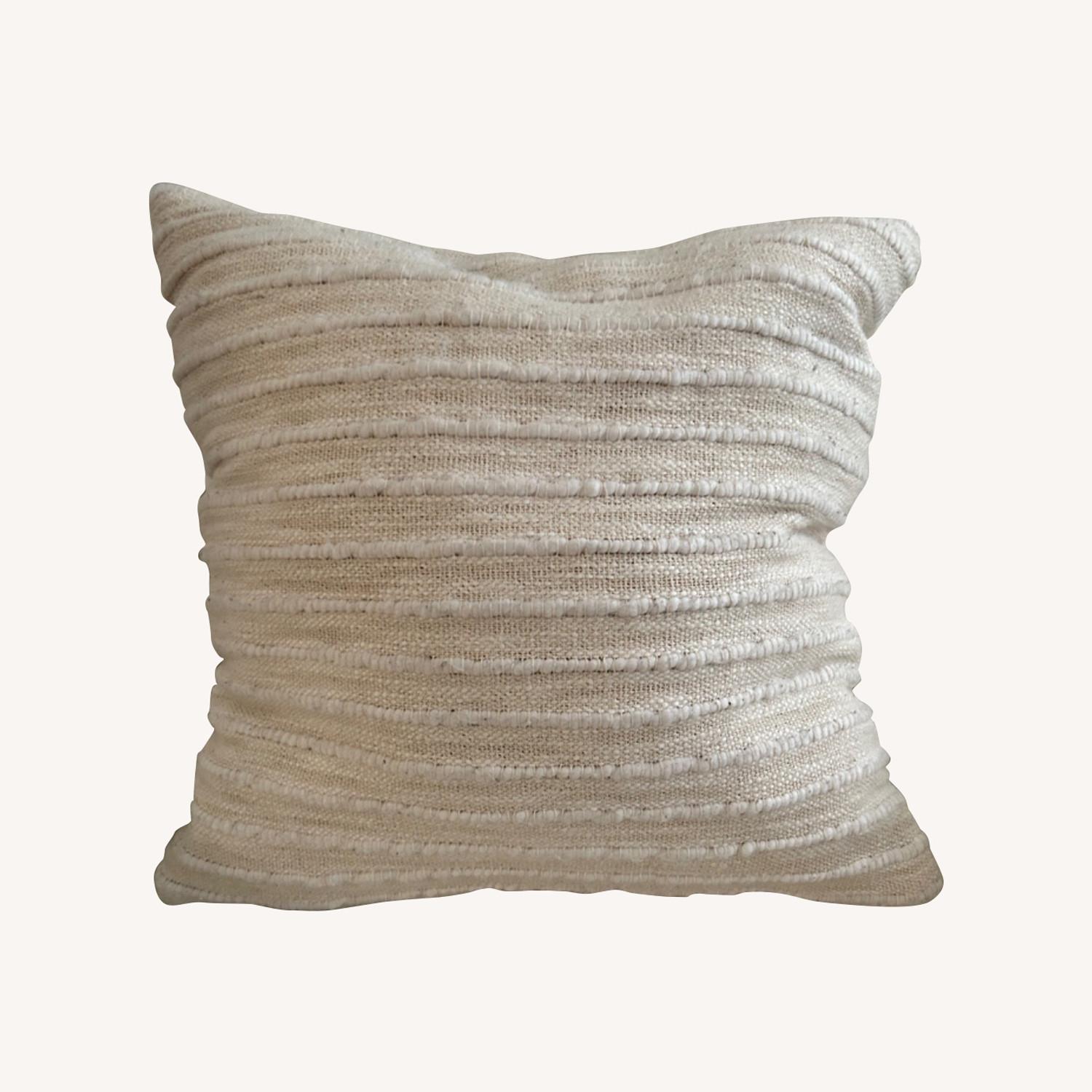 West Elm Natural Pillow - image-0