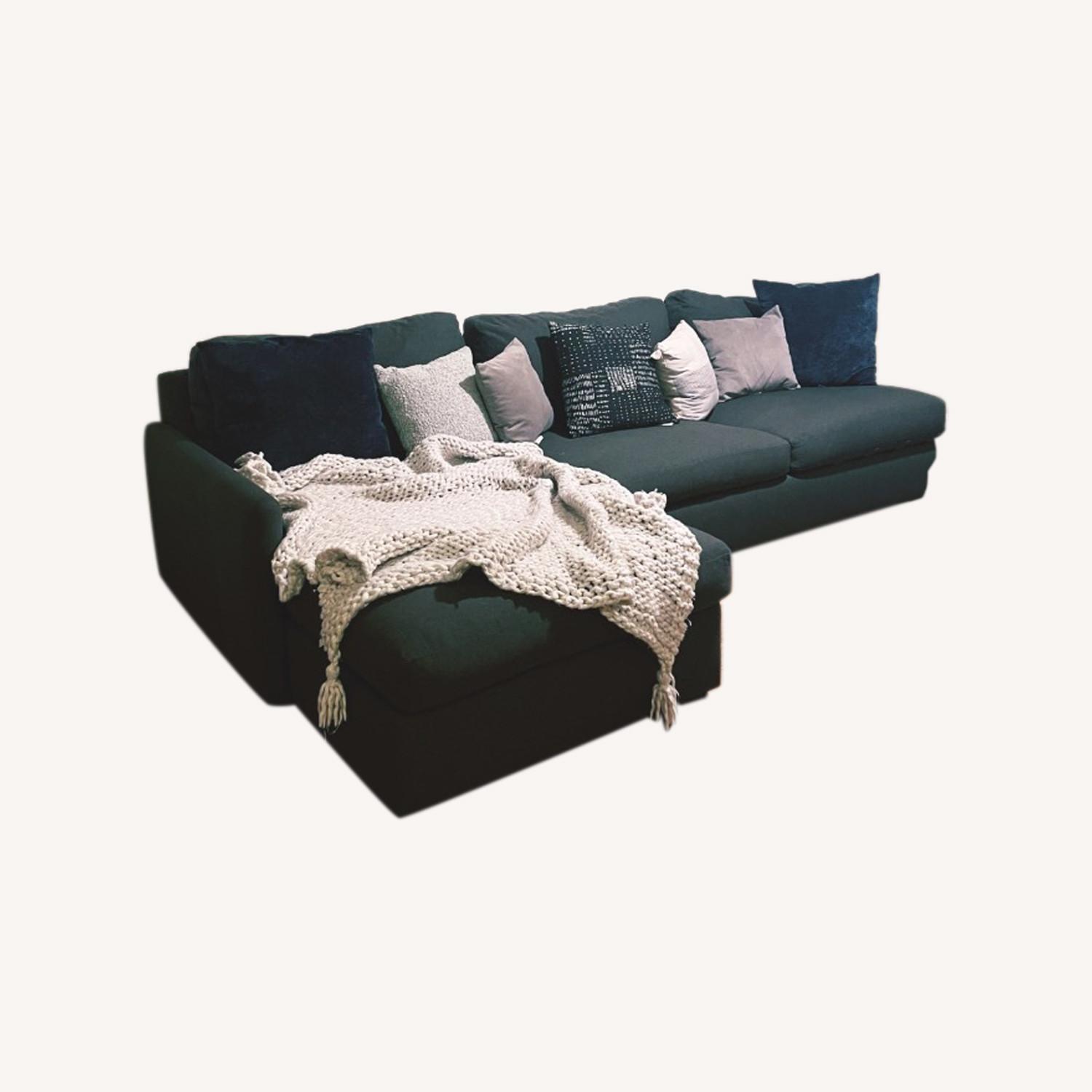 Value City Furniture Feathered 3piece Sectional AptDeco