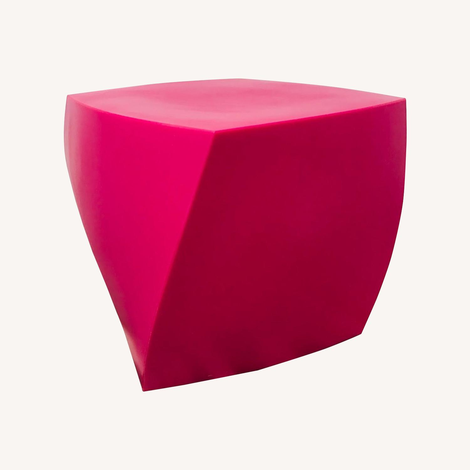Frank Gehry + Heller Left Twist Cube Magenta - image-0