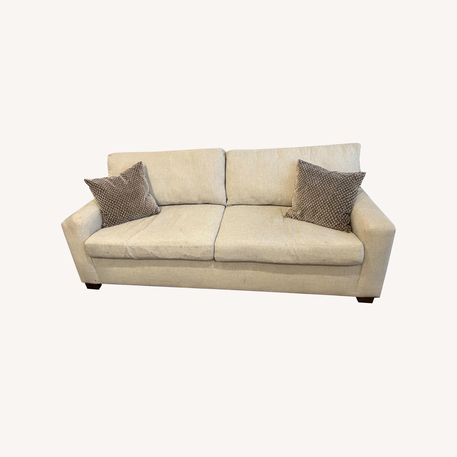 Mitchell Gold + Bob Williams Natural Sleeper Sofa - image-0