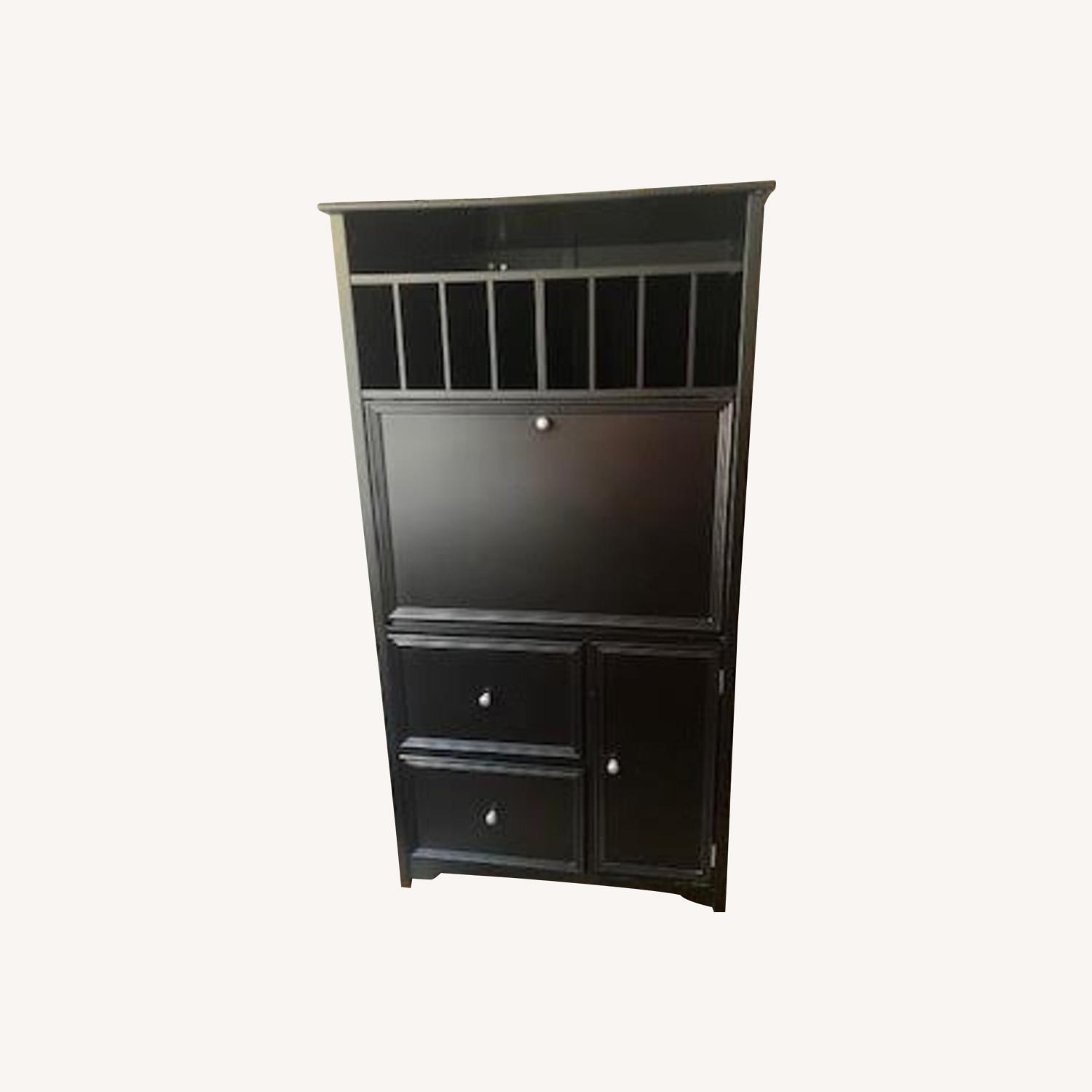 Wayfair Drop Leaf Secretary with File Storage - image-0