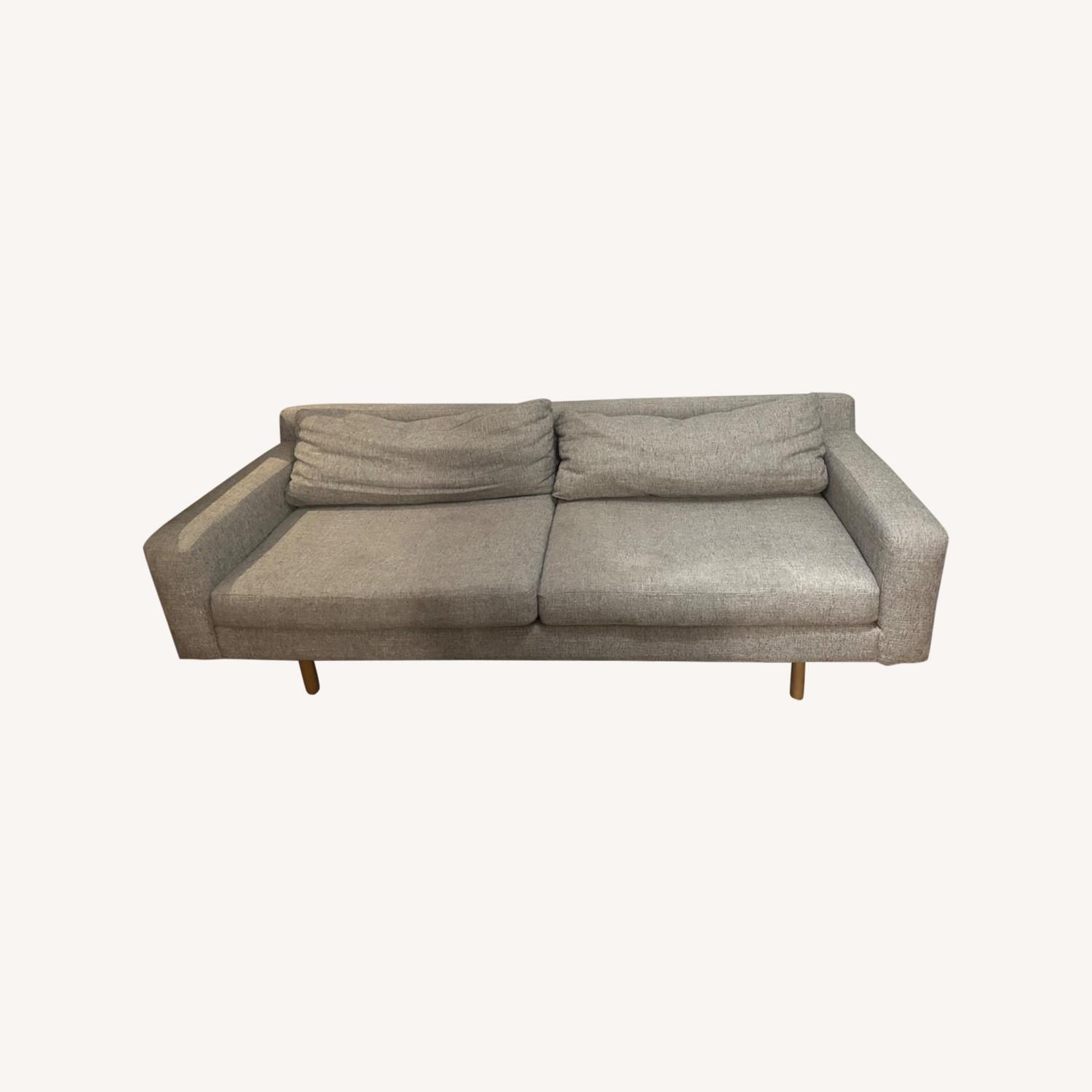 West Elm Grey Eddy Sofa - image-0