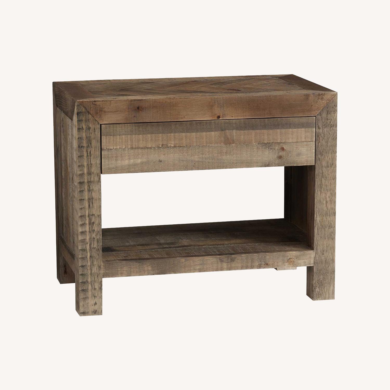 Pottery Barn Hensley Reclaimed Wood Nightstand - image-0