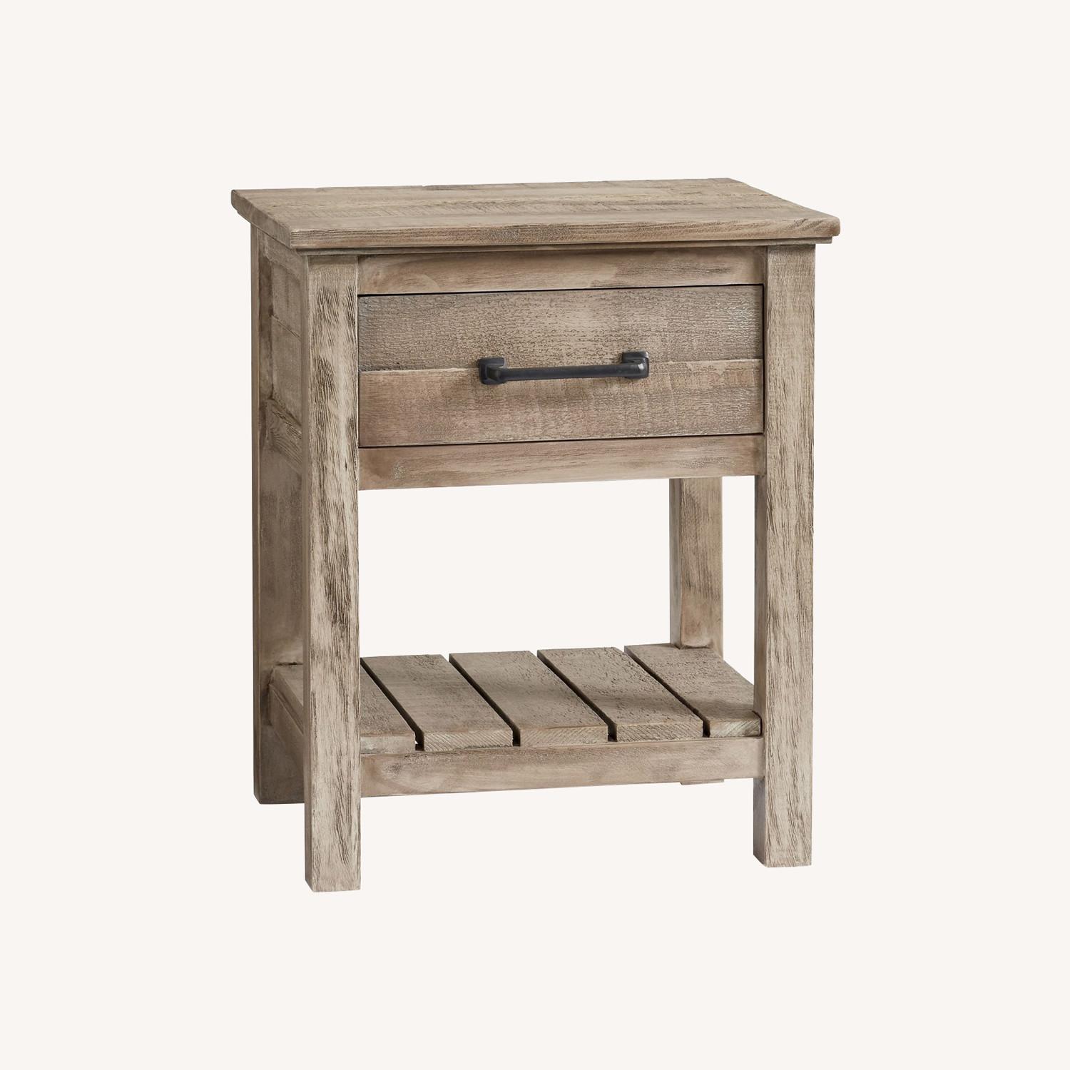 Pottery Barn Paulsen Reclaimed Wood Nightstand - image-0