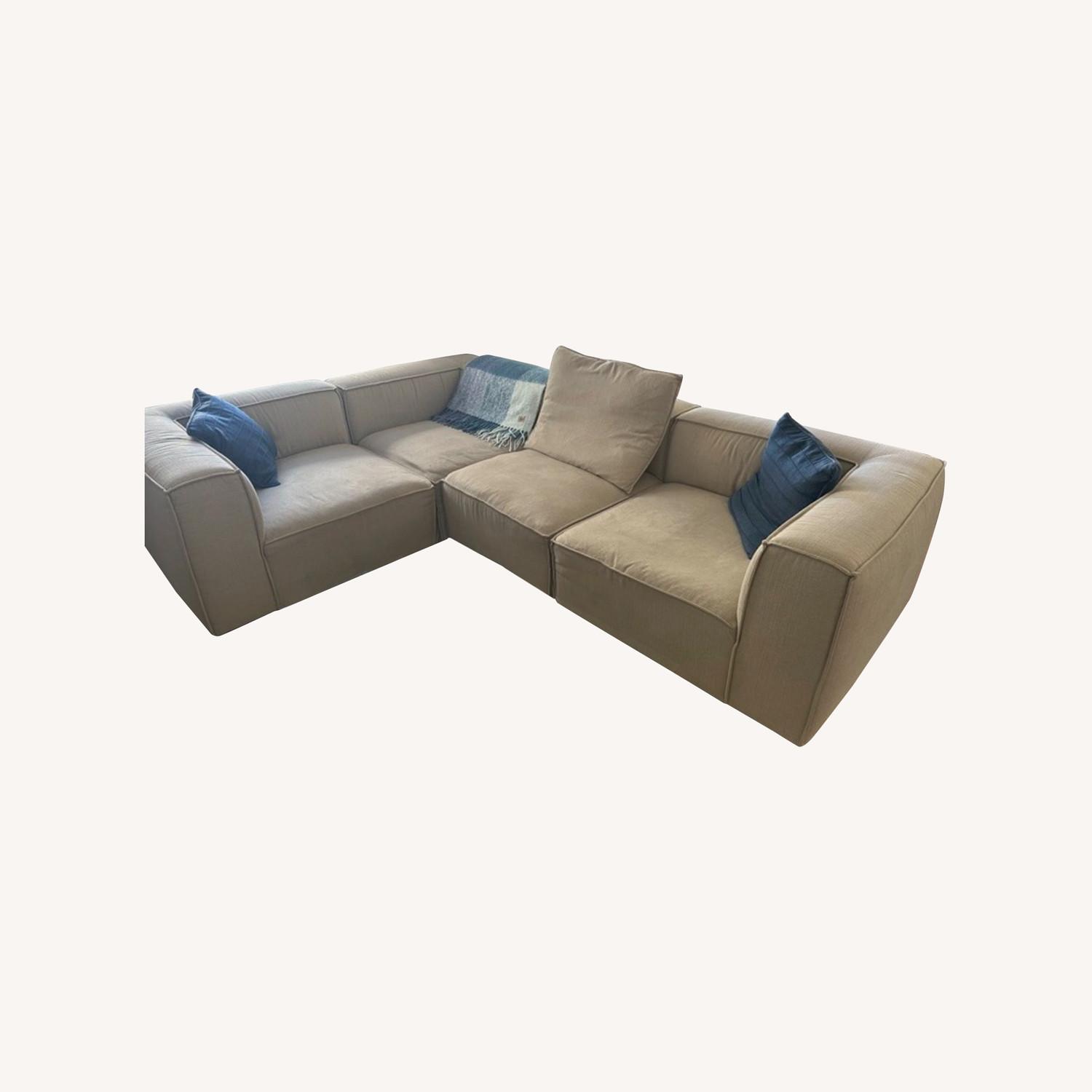 Macy's Large, Deep Seated and Very Comfortable Couch - image-0