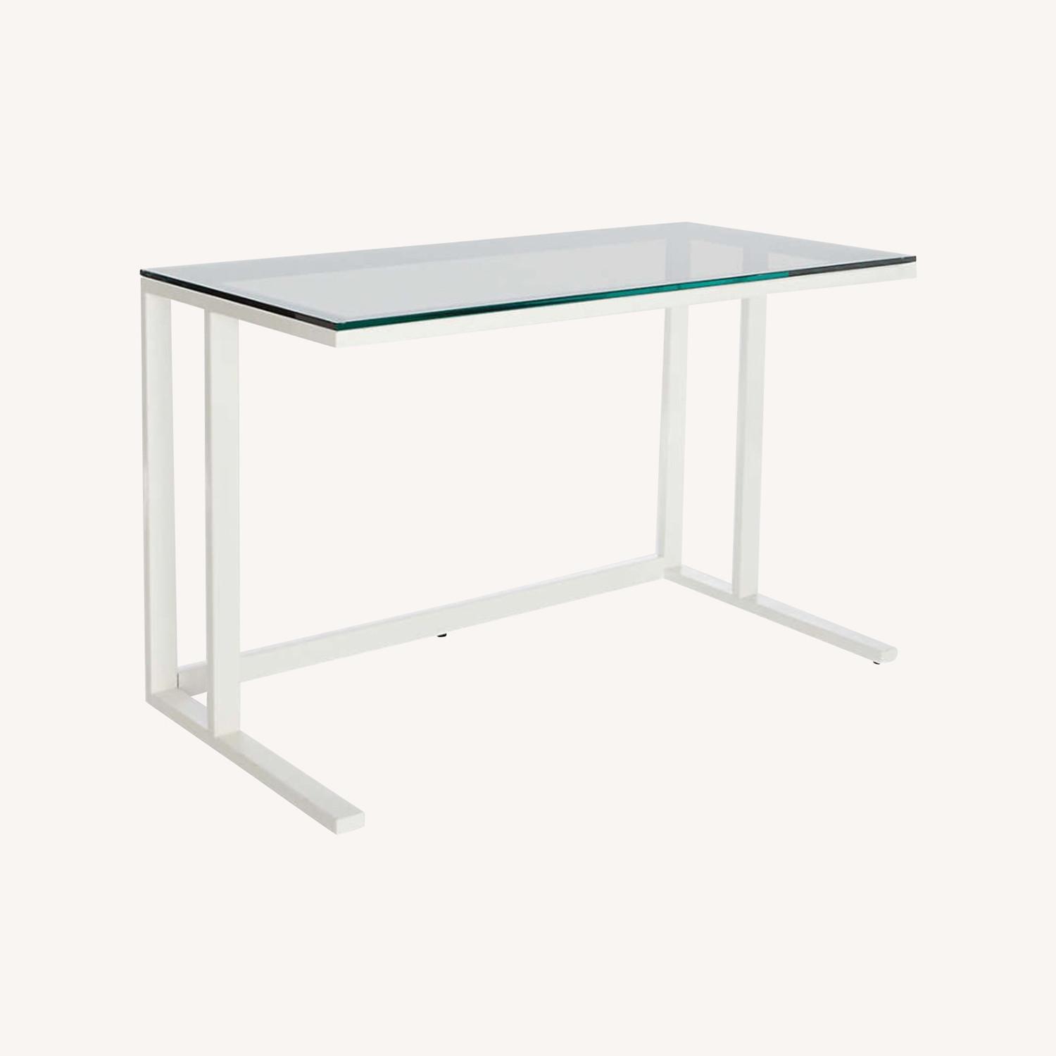 Crate & Barrel Pilsen Salt Desk - image-0