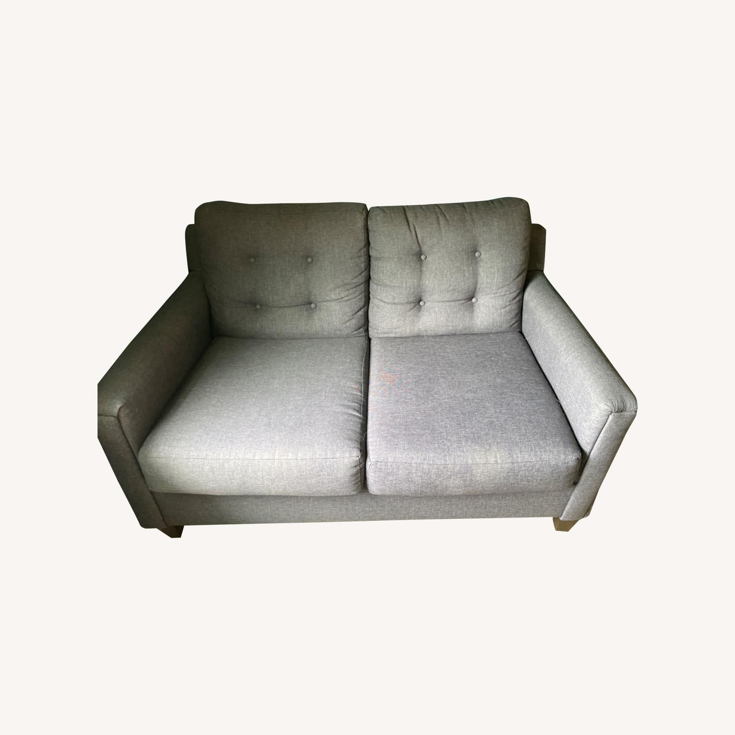 Dark Gray Wayfair Sofa - image-0