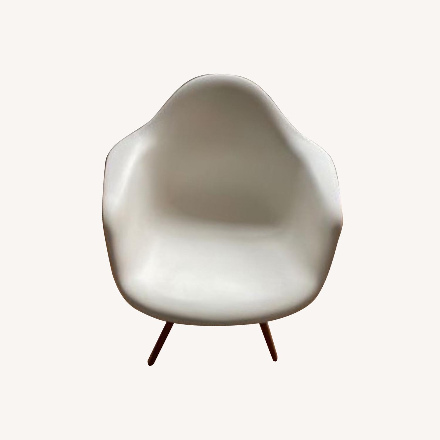 DWR Herman Miller Eames Molded Plastic Armchair - image-0