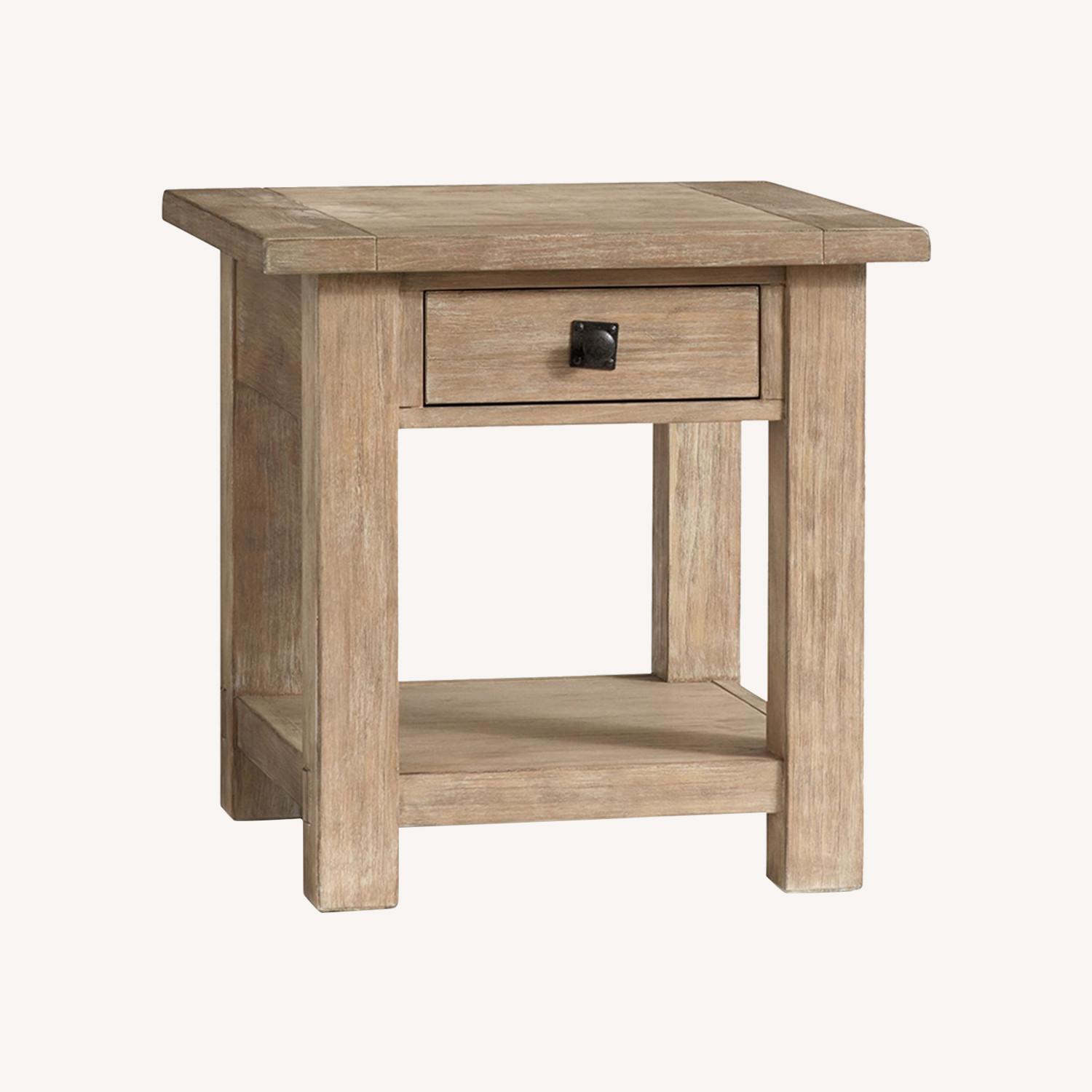 Pottery Barn Benchwright Square End Table - image-0