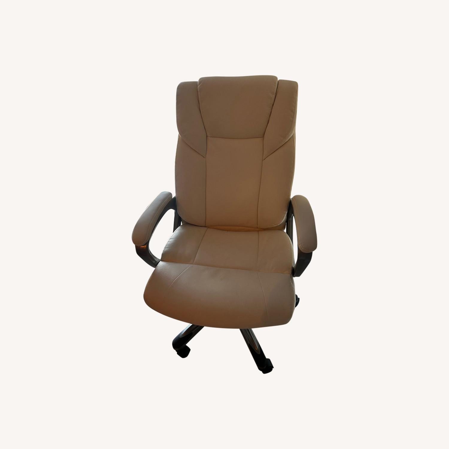 High-Back Bonded Leather Executive Chair - image-0