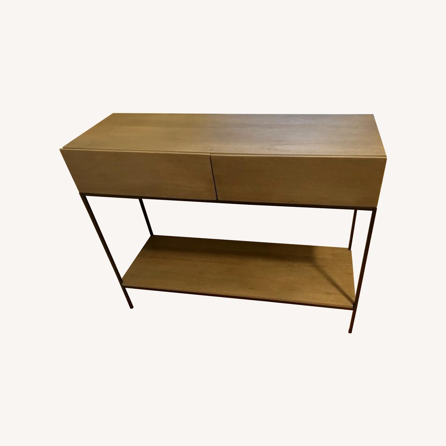 West Elm Industrial Storage Console, Gray - image-0