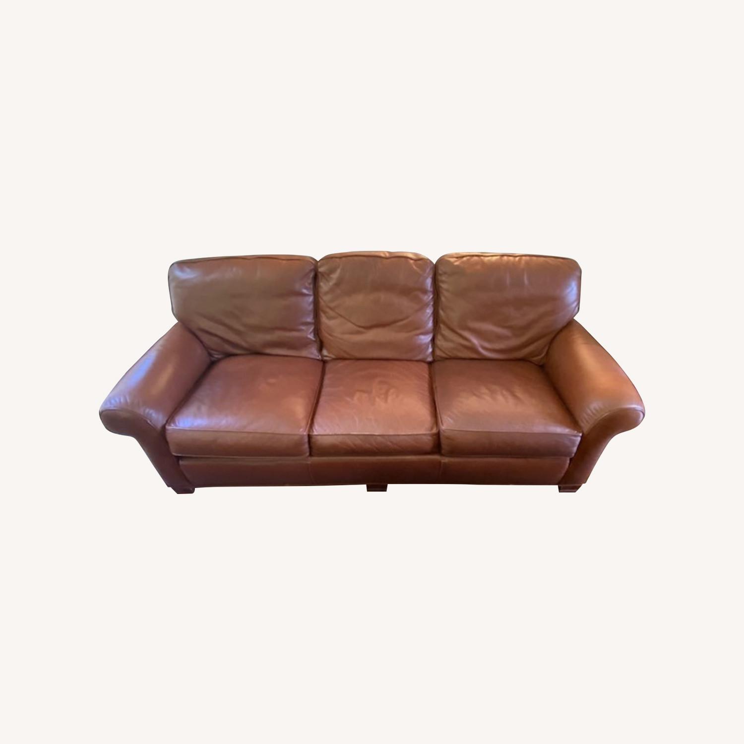 Leather Sofa 3 Seater - image-0