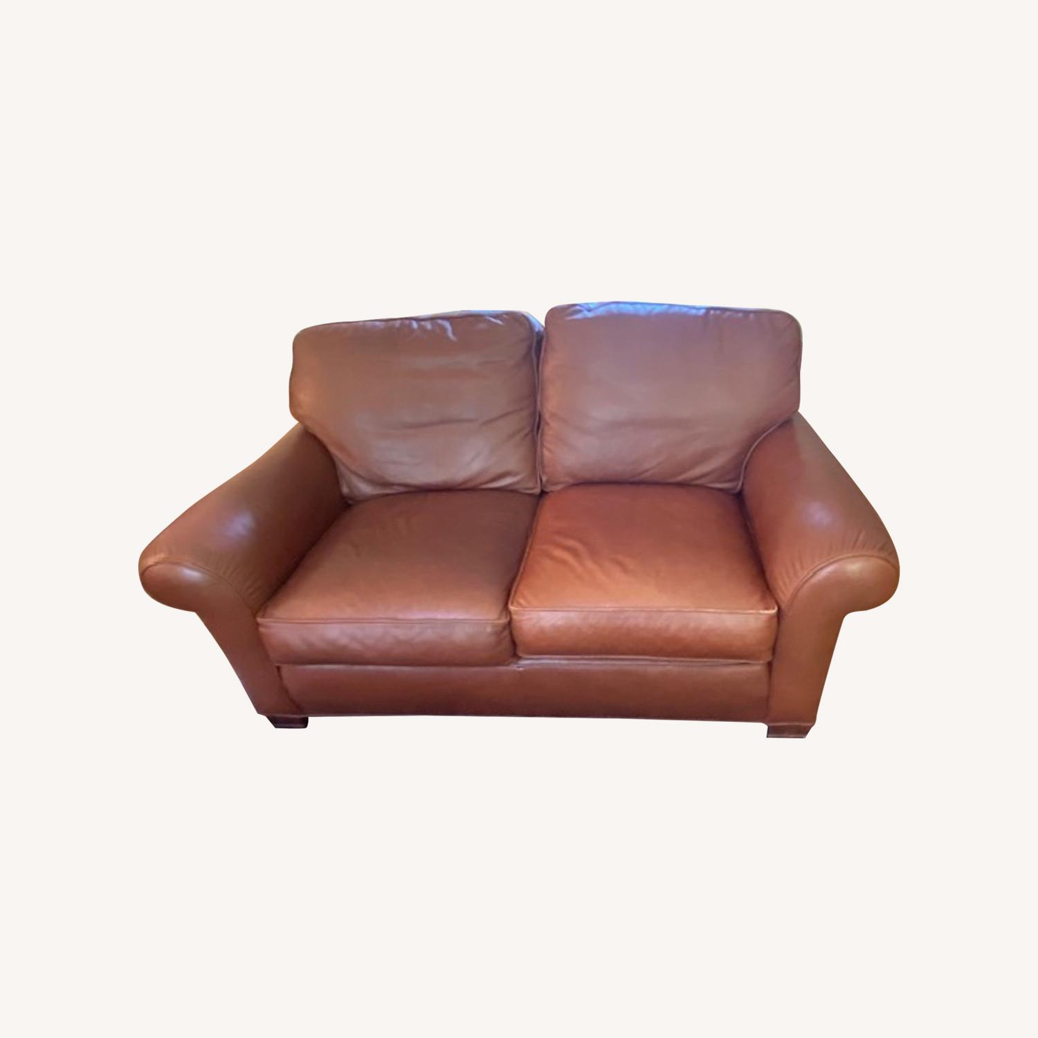 Leather Sofa 2 Seater - image-0