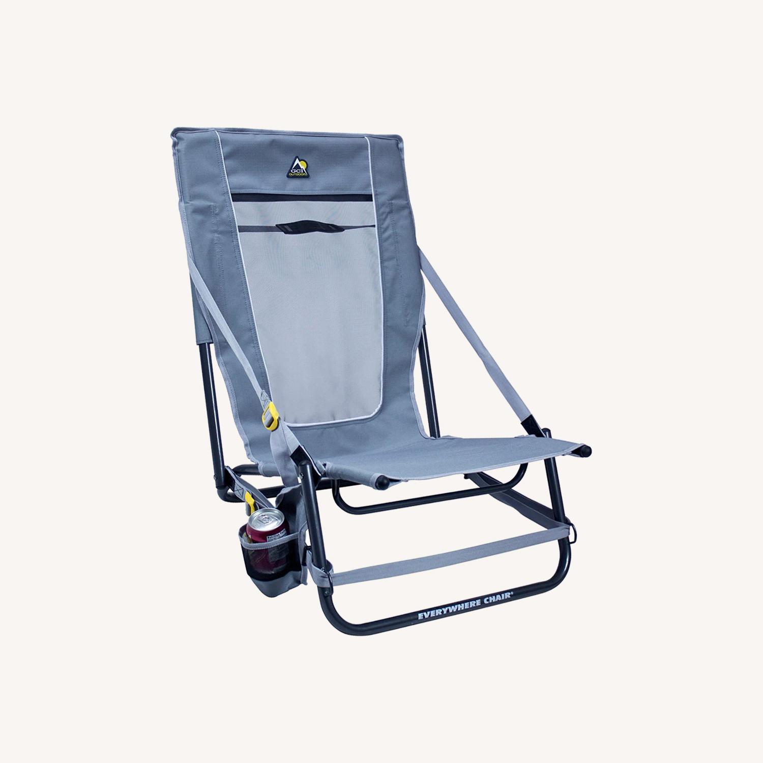 2 Outdoor Folding Beach/Camping Chairs AptDeco