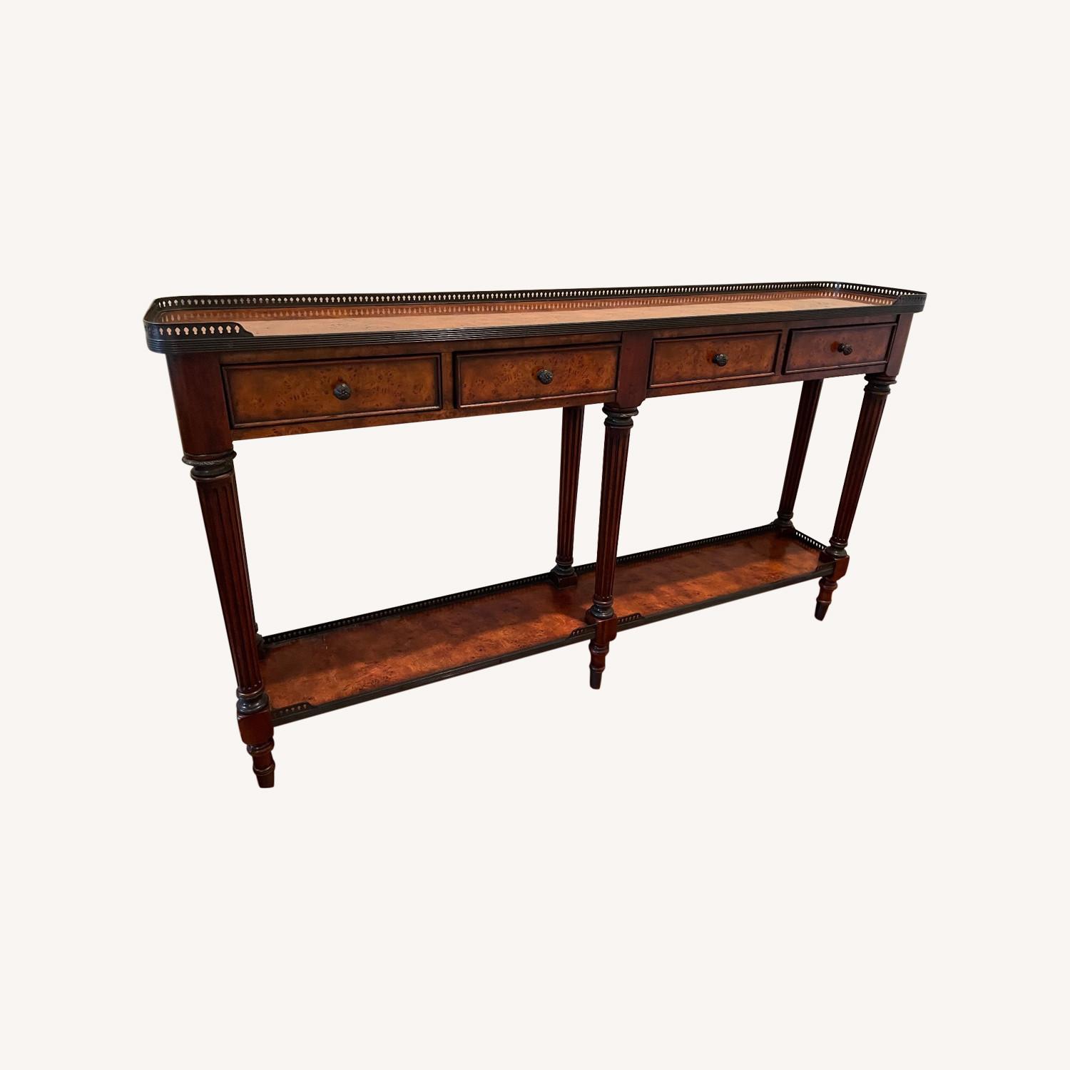 front-hall-walnut-console-aptdeco