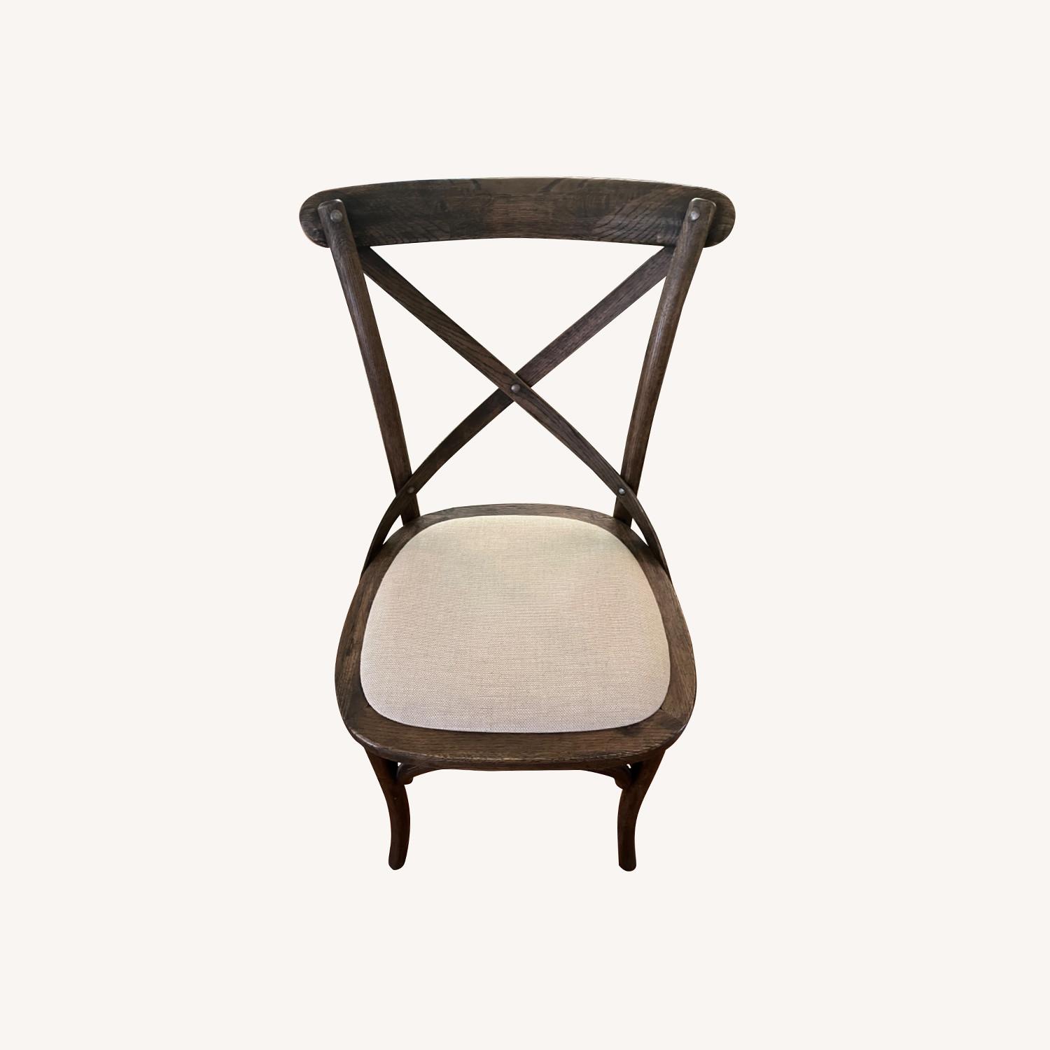 Restoration Hardware Crossback Chairs Set - image-0