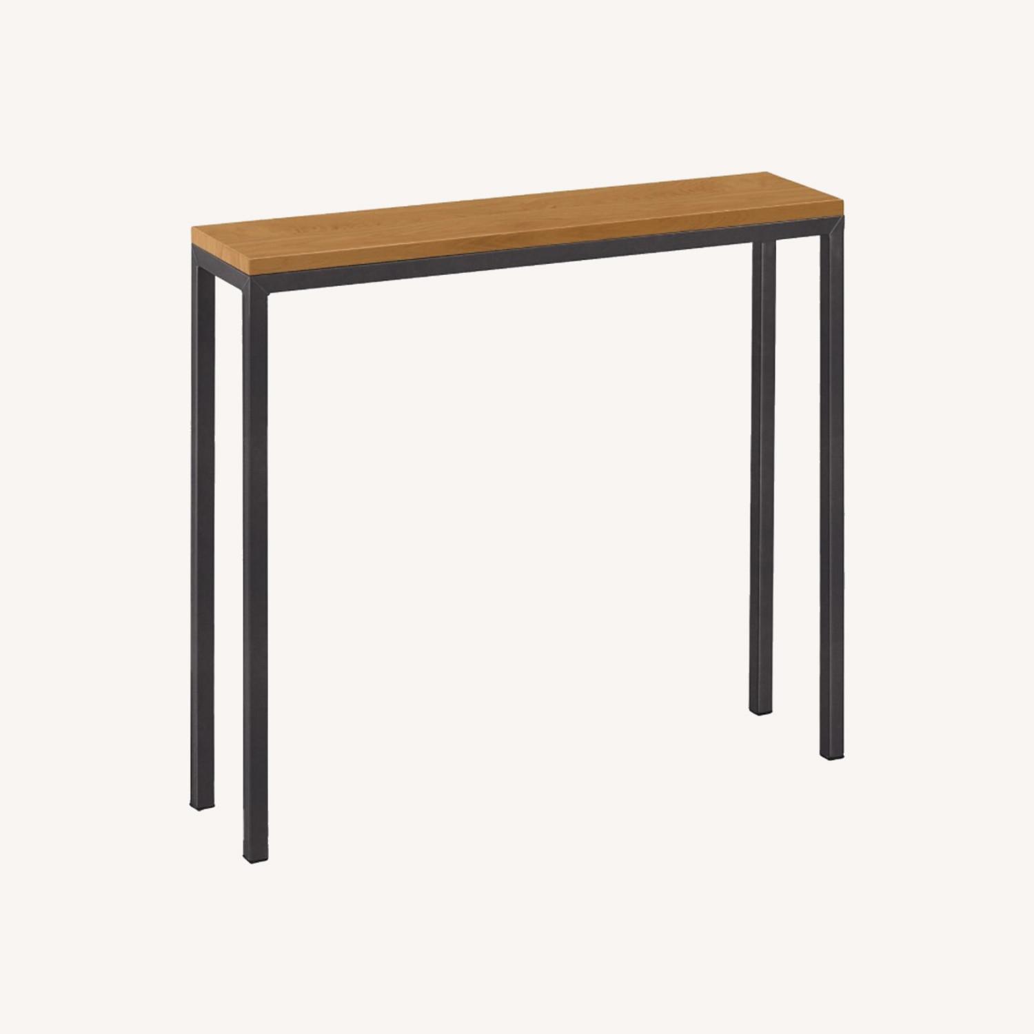 Room & Board Parsons Console With Wood Top - image-0
