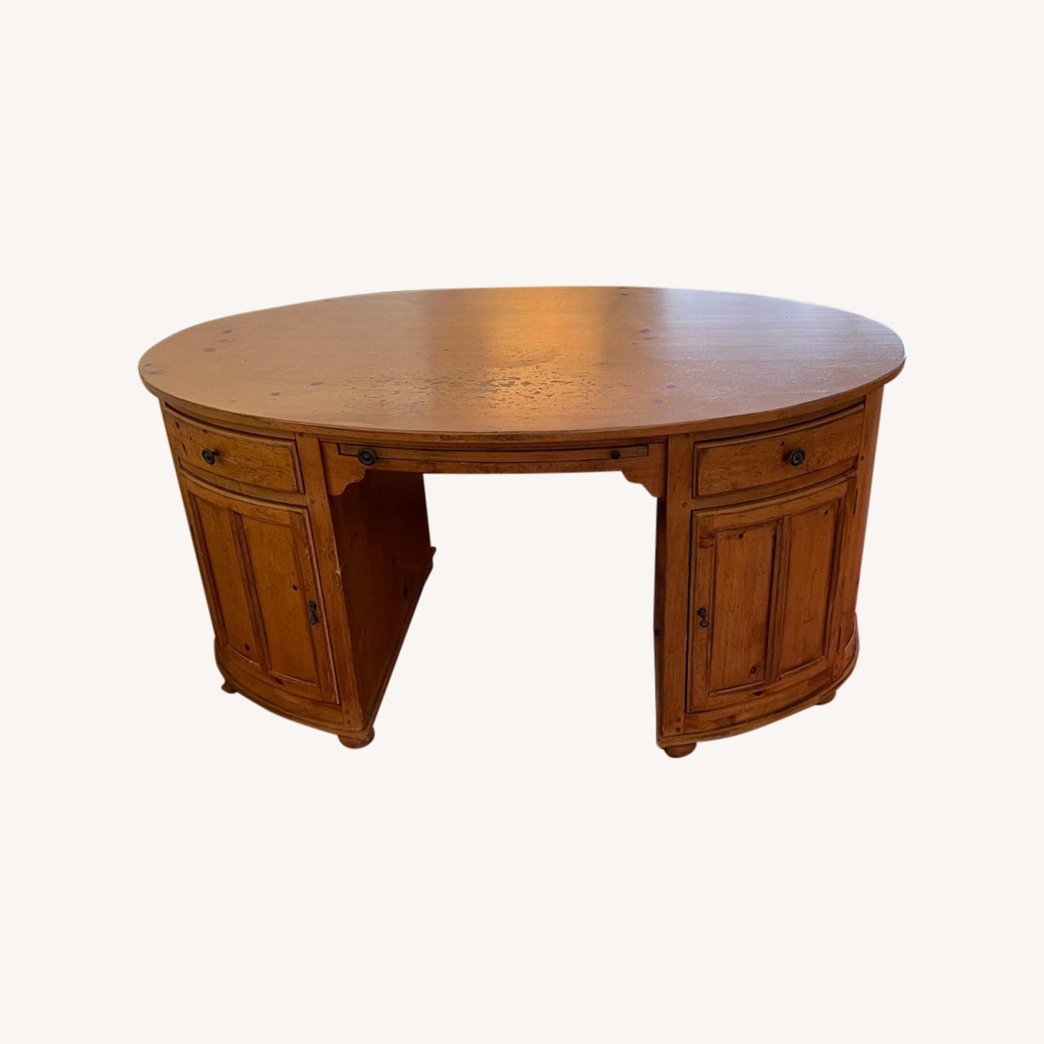Drexel Heritage Desk in Maple - image-0