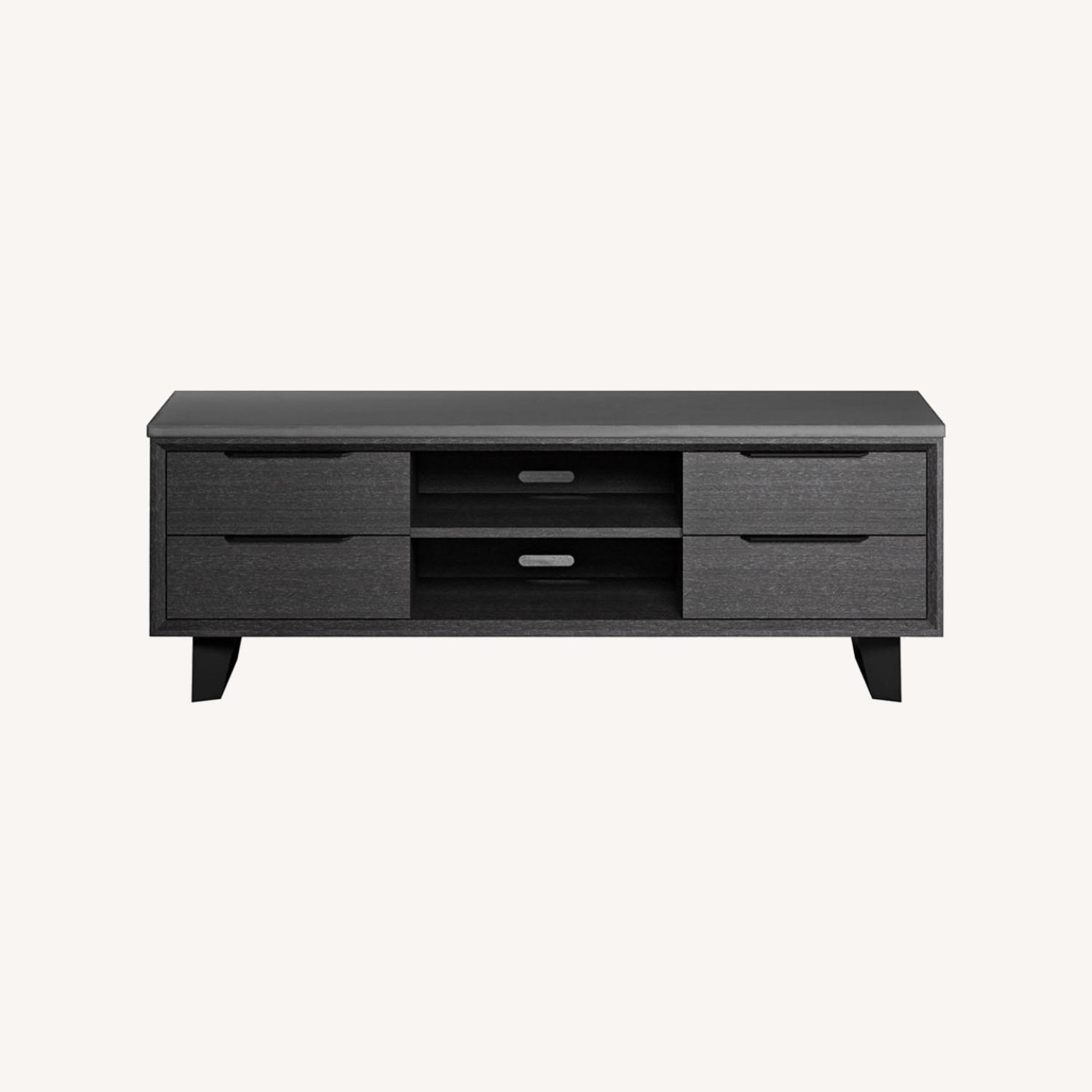Modloft Amsterdam Media Console Grey - AptDeco