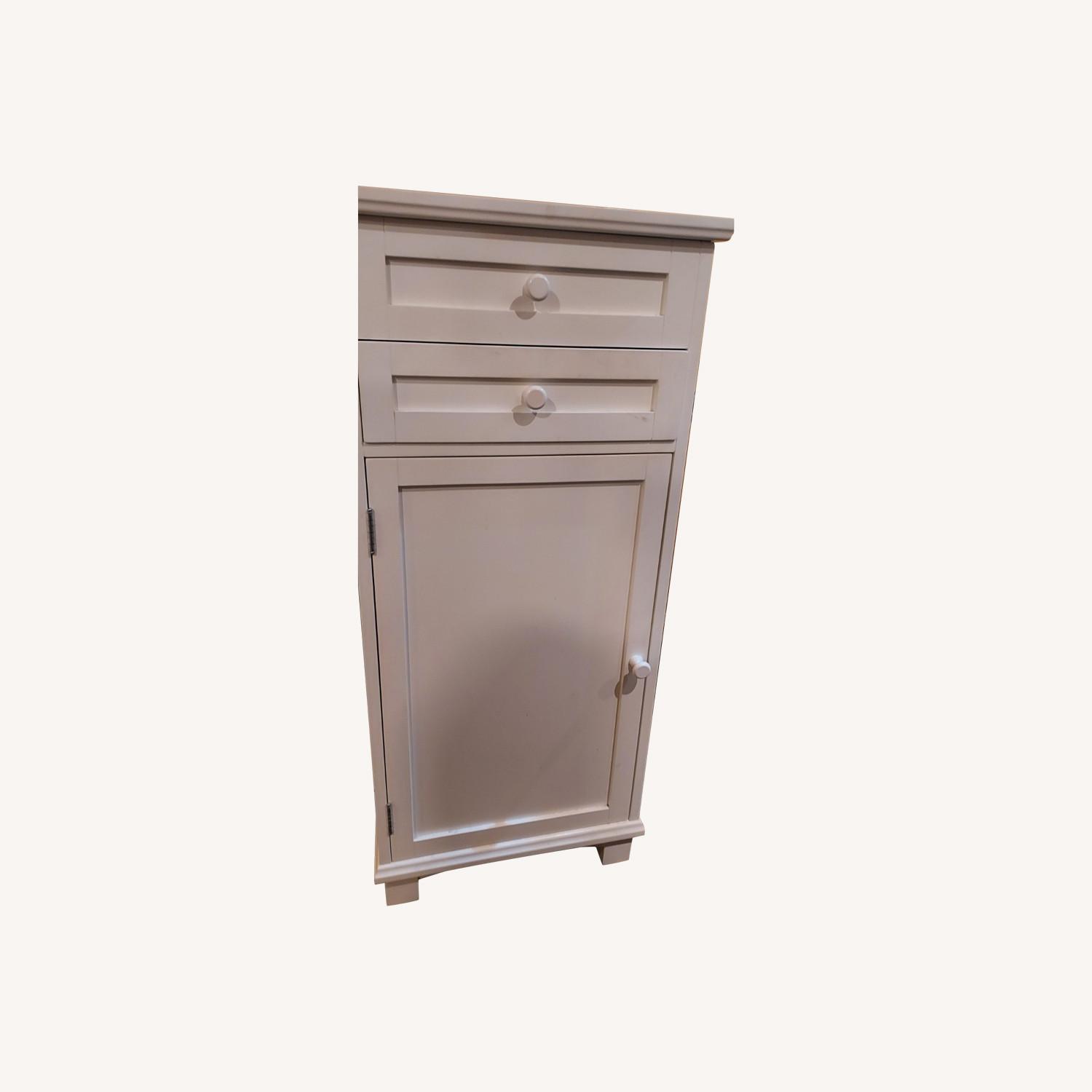 Pottery Barn Bath Cabinet - image-0