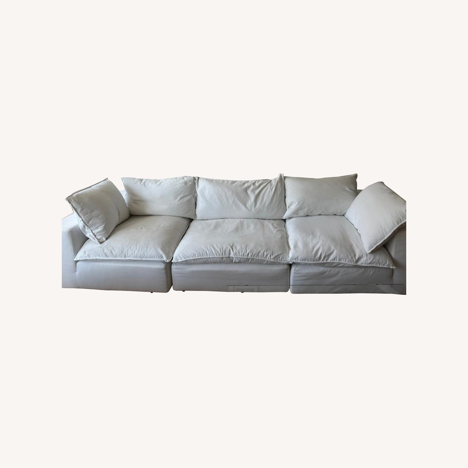 Cali Pearl Modular Sectional - Cloud Couch Dupe - image-0