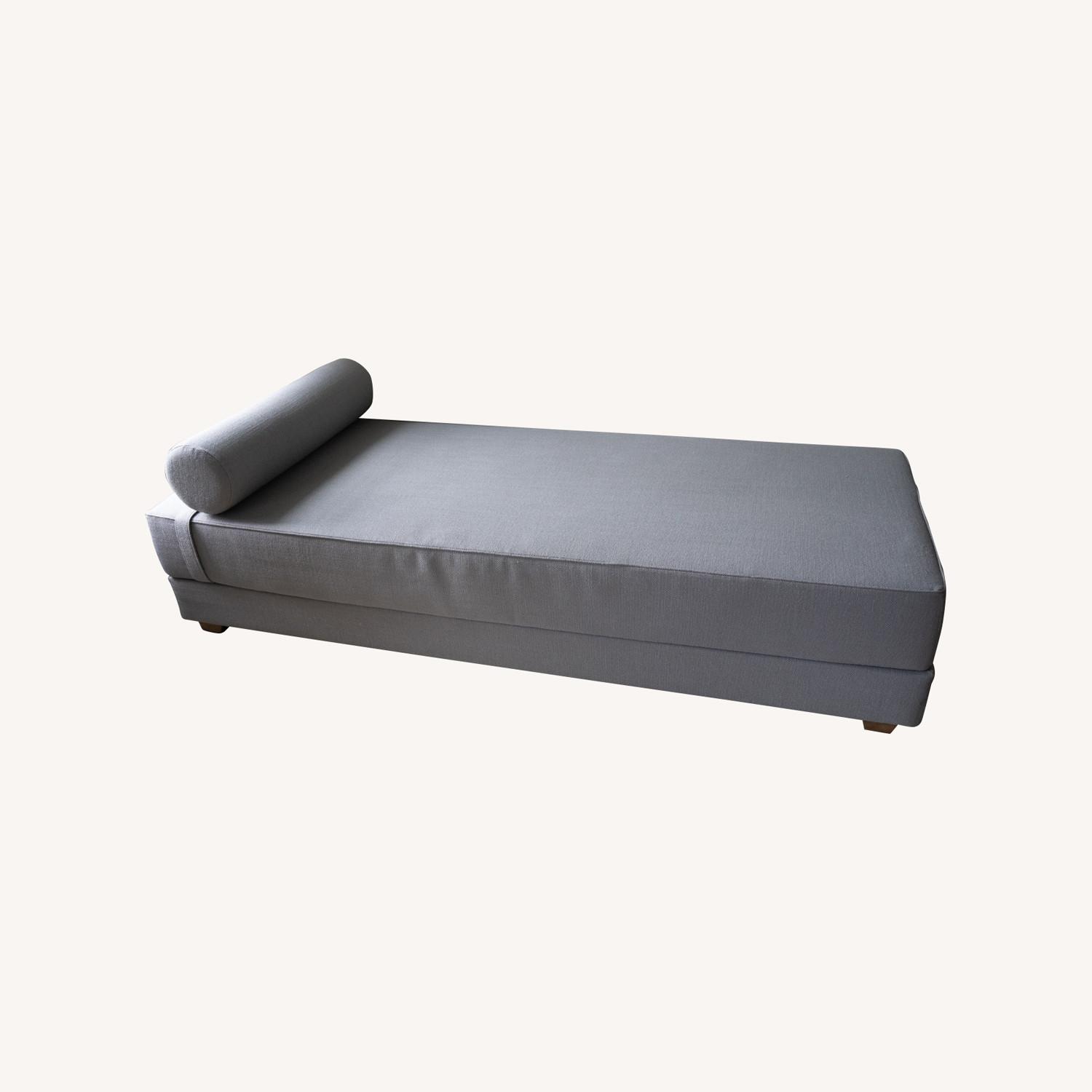 CB2 Silver Grey Stacked Twin Daybed - image-0