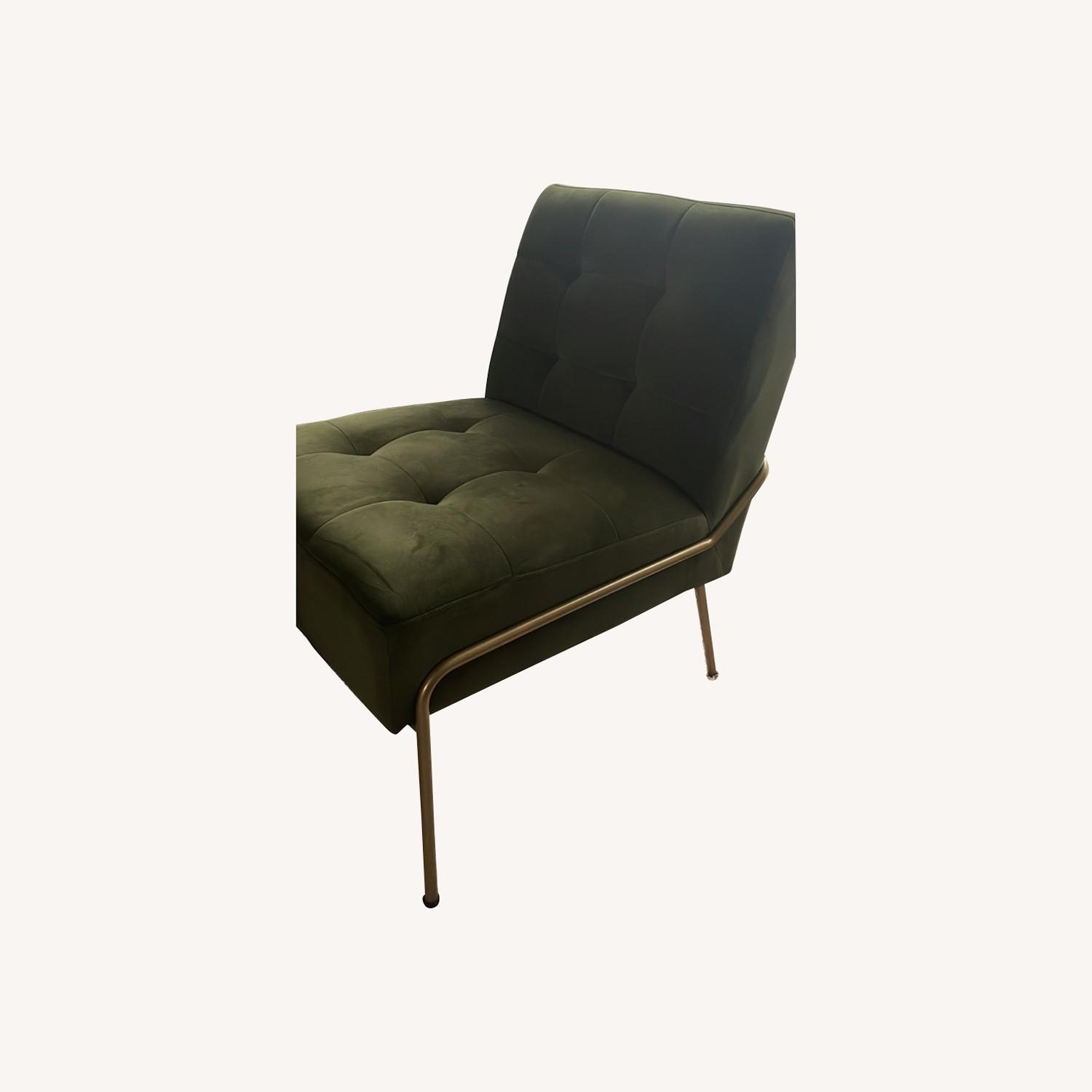 Target Green Velvet Accent Chairs AptDeco