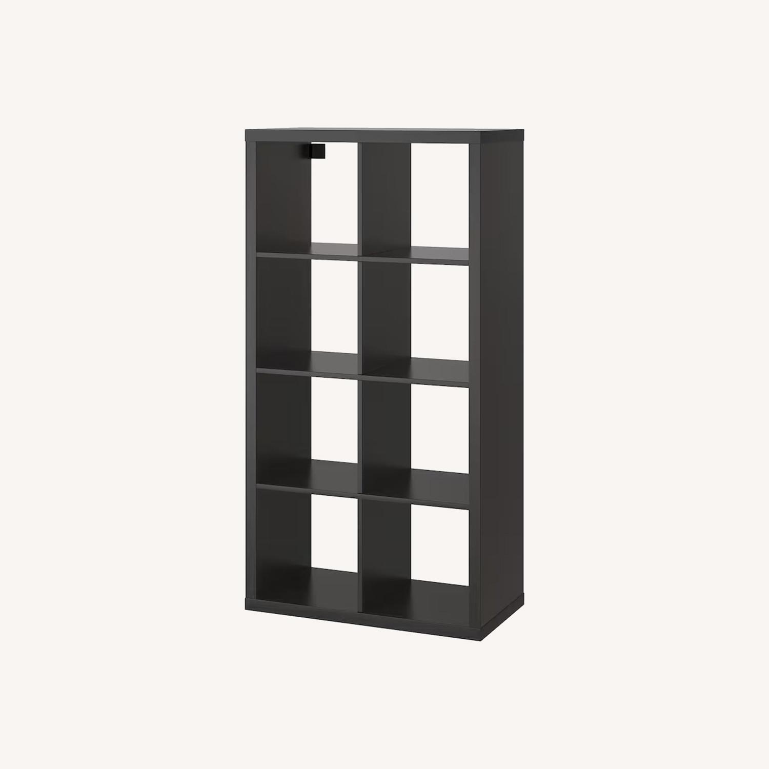 IKEA Bookcase, Shelf Unit, Black-brown, 30 3/8x57 7/8 " - image-0