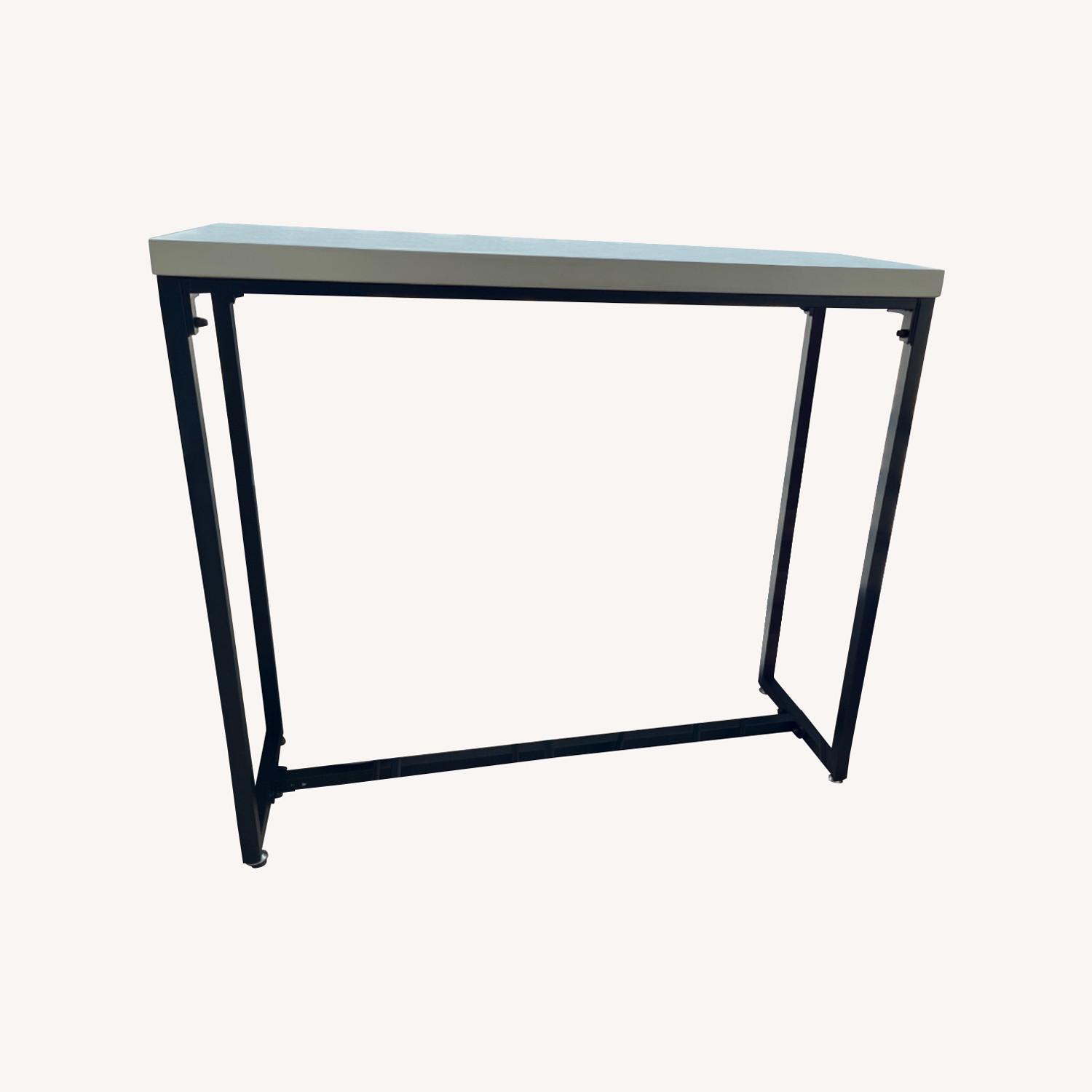 White Bar Table - image-0