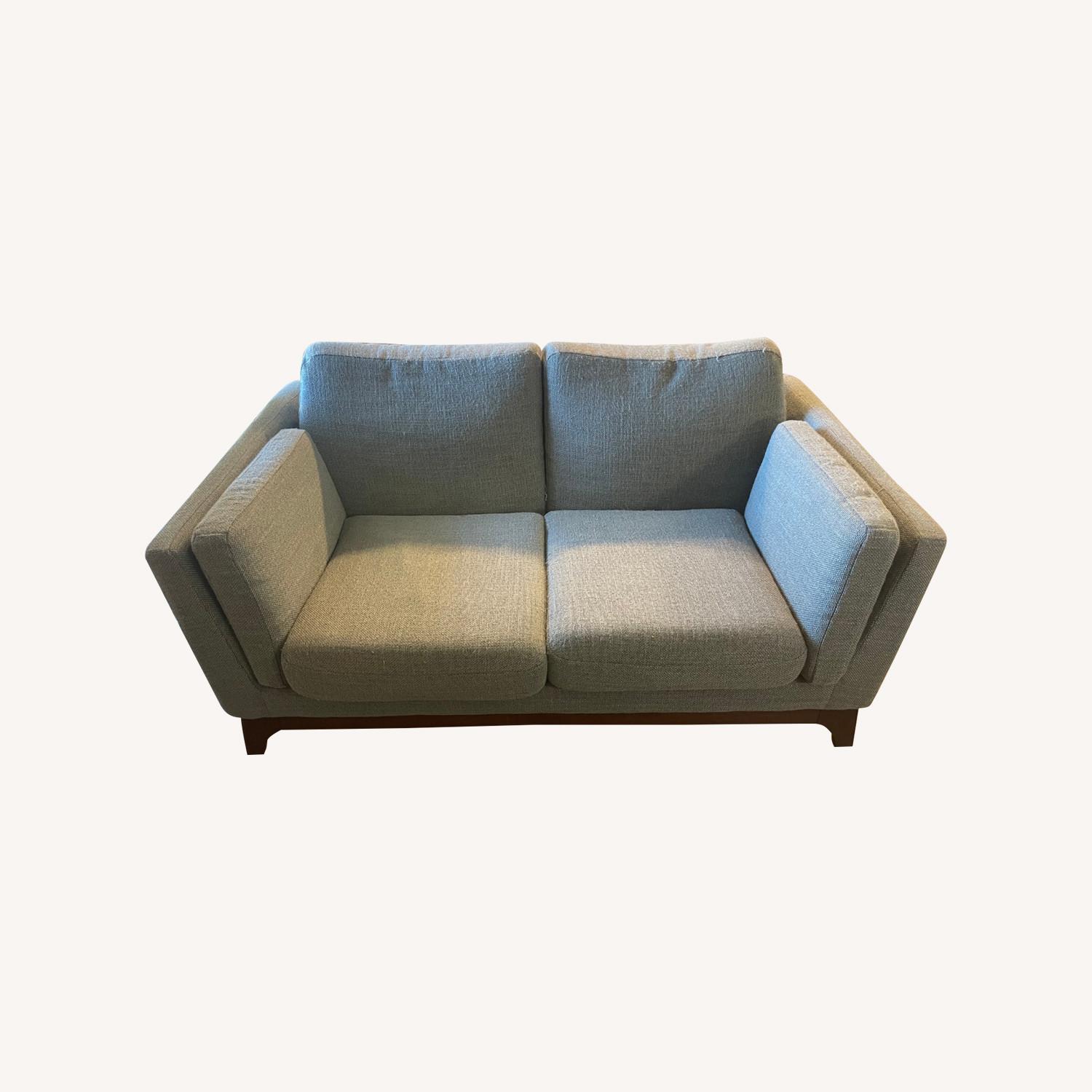 Article Ceni Loveseat Aquarius Aqua - image-0