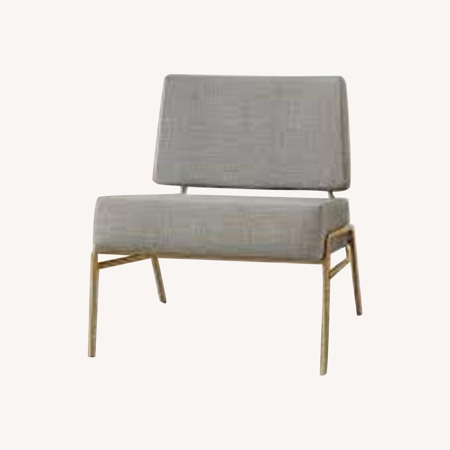 BRAND NEW wire frame slipper chair - image-3