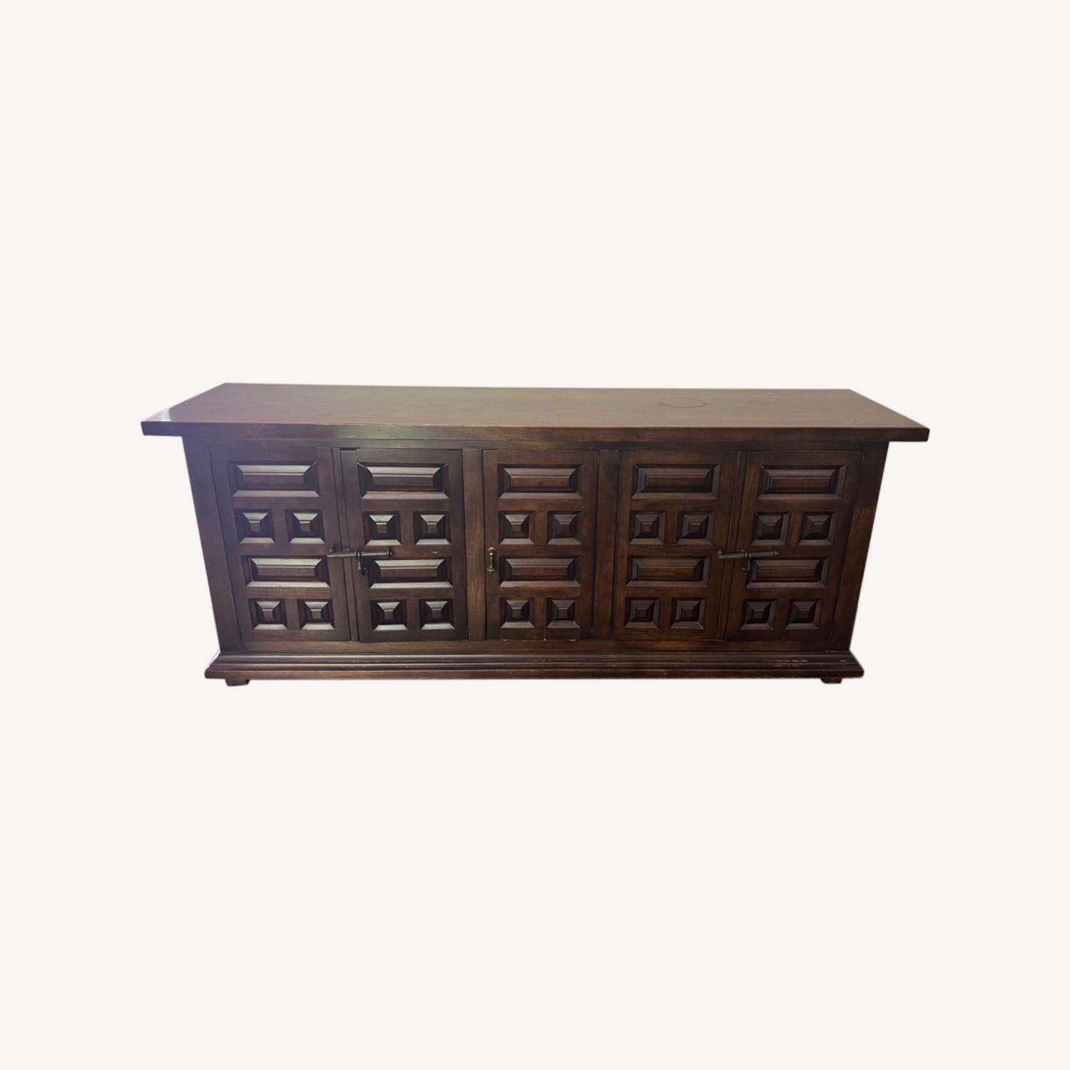 Thomasville Furniture Industries Walnut Sideboard - image-0