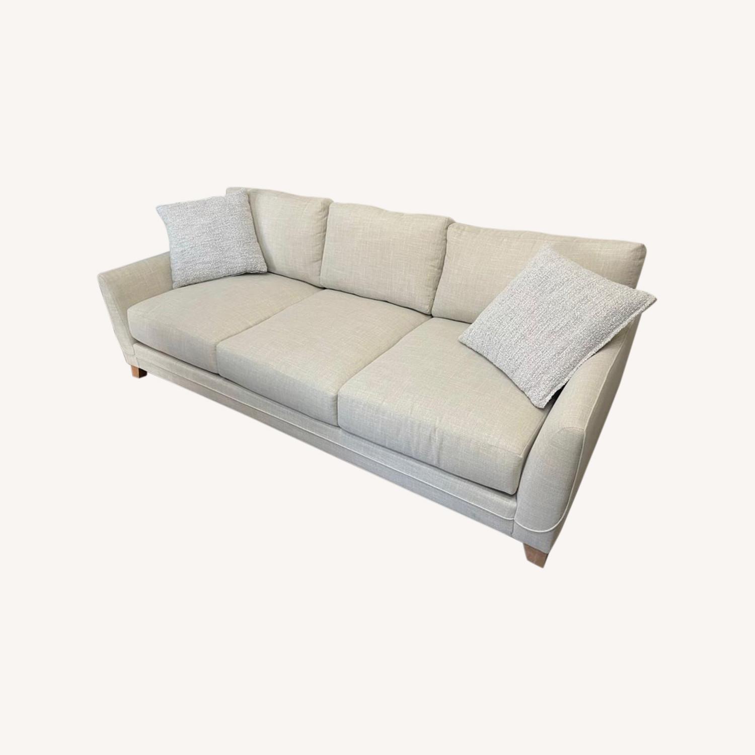 Living Spaces Japandi 3 seater Sofa AptDeco