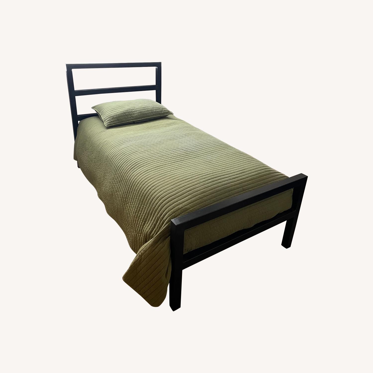 Room & Board Twin Metal Bed Frame - image-0