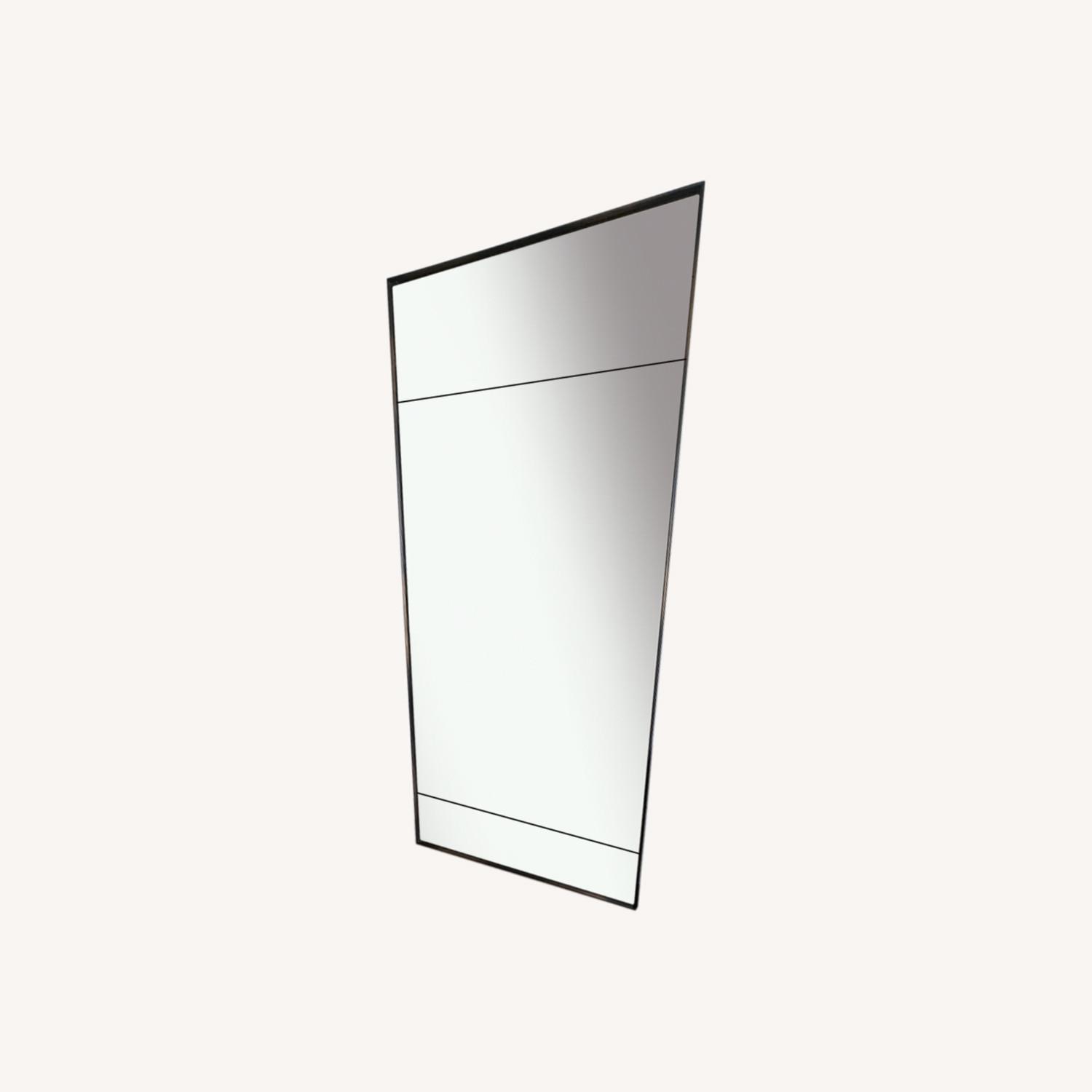 Pottery Barn Berke XL Iron Frame Floor Mirror - image-0