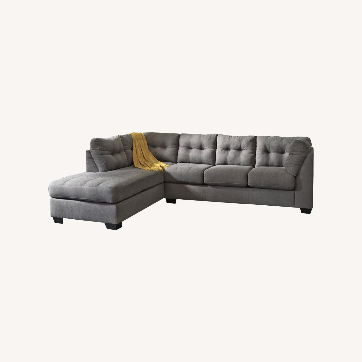 Ashley Furniture Signature Design Grey 2-Piece Sectional - image-0