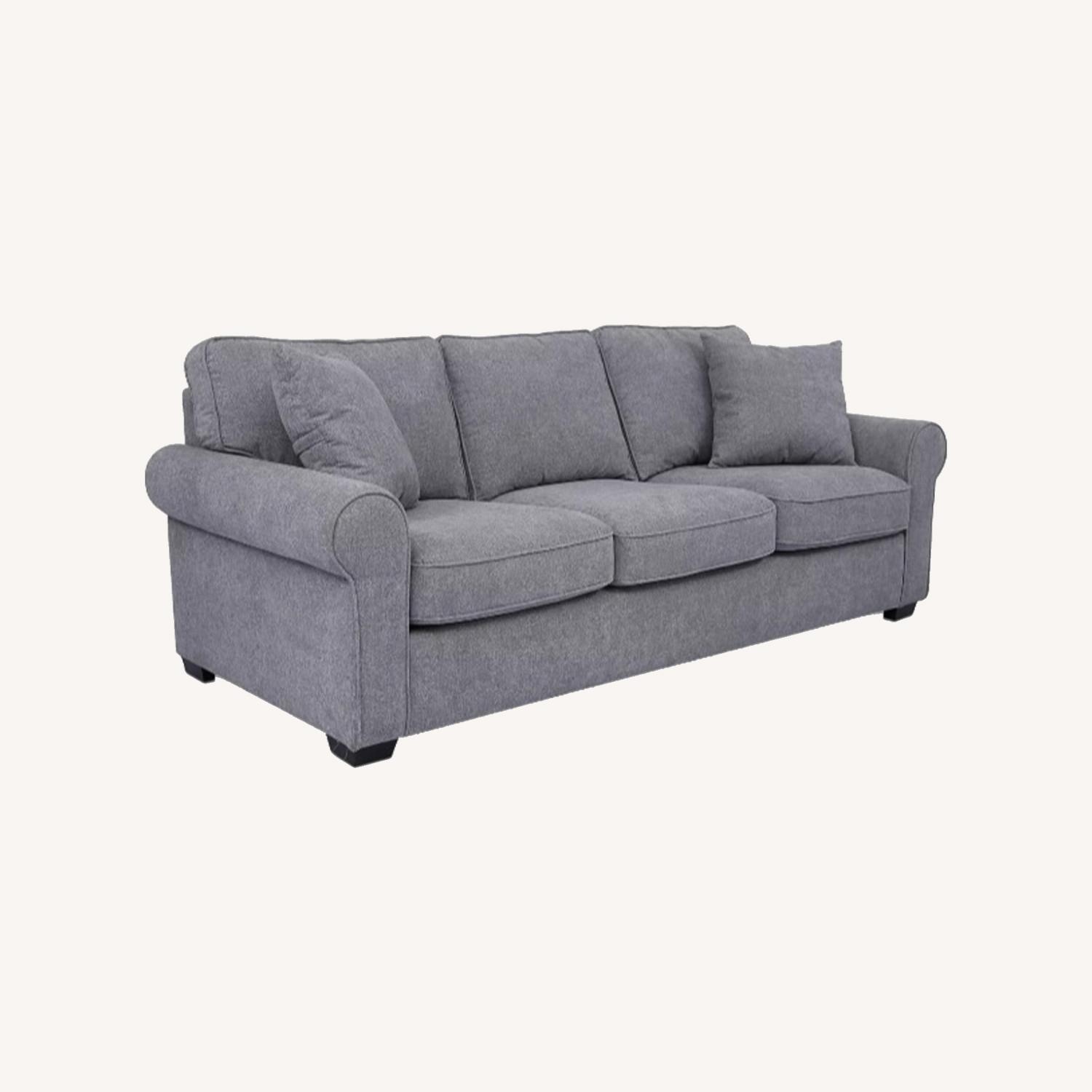 Macy's Open Grey 3-seater Sofa - image-0