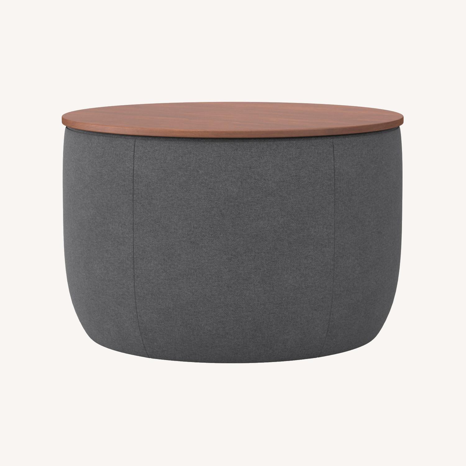West Elm Open Box: Square Storage Ottoman - image-0