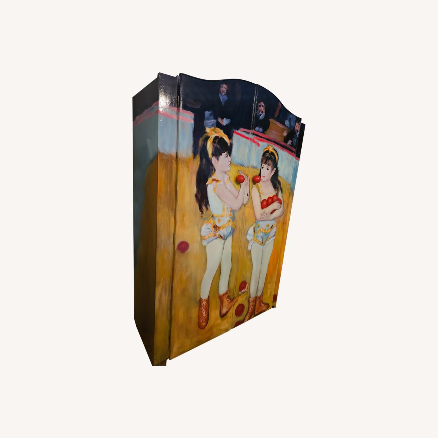 Antique Armoire Wardrobe - image-0