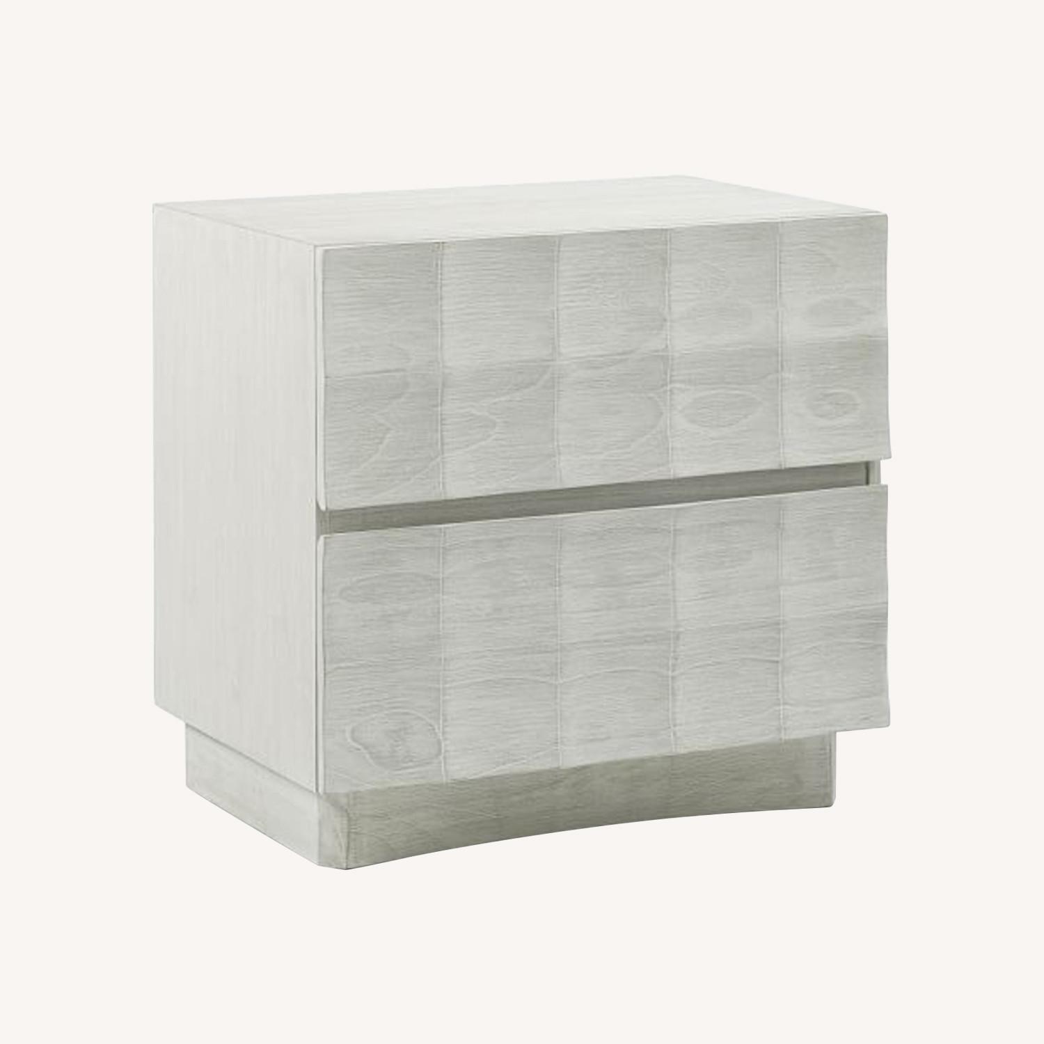 West Elm Luisa Carved Nightstand (25") - image-0