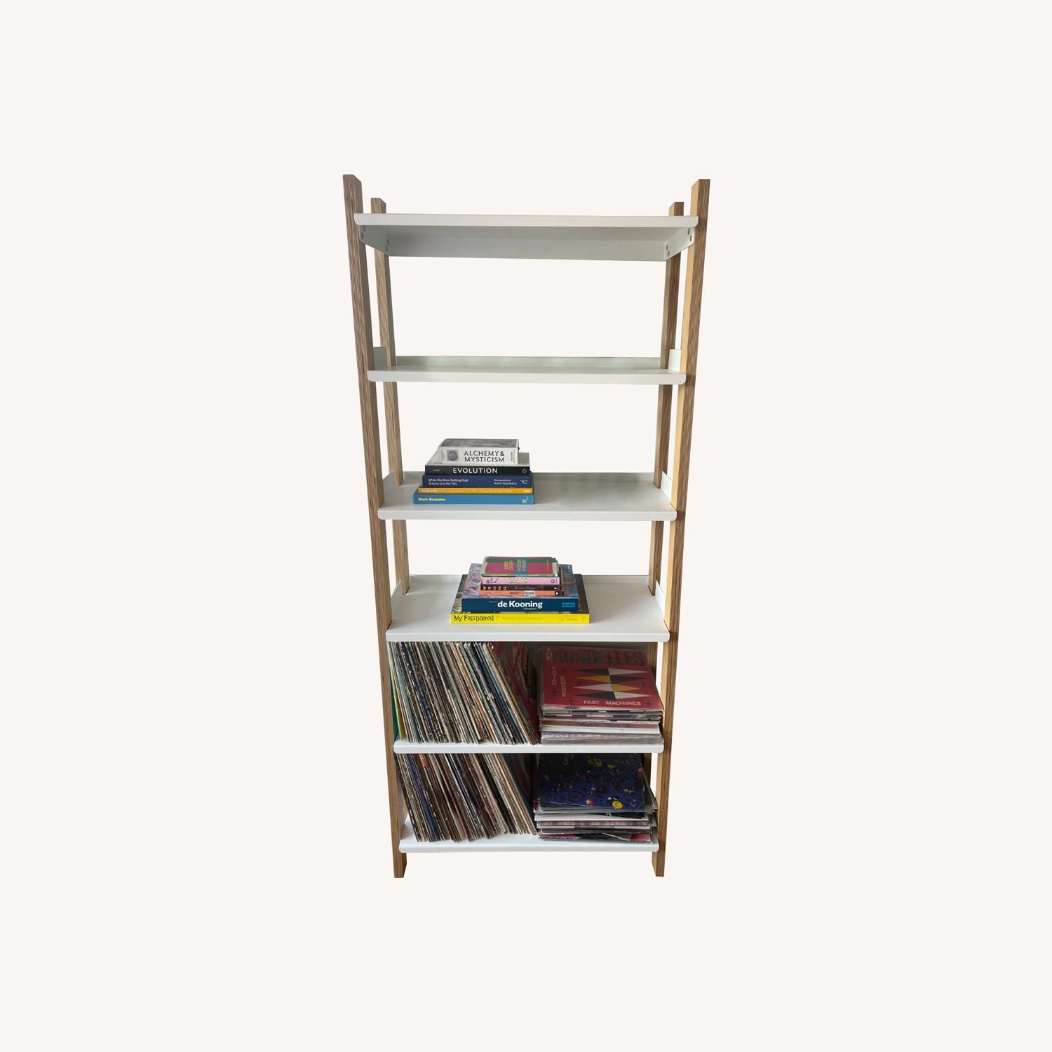 Floyd The Shelving System Bookshelf in White/Ash - AptDeco