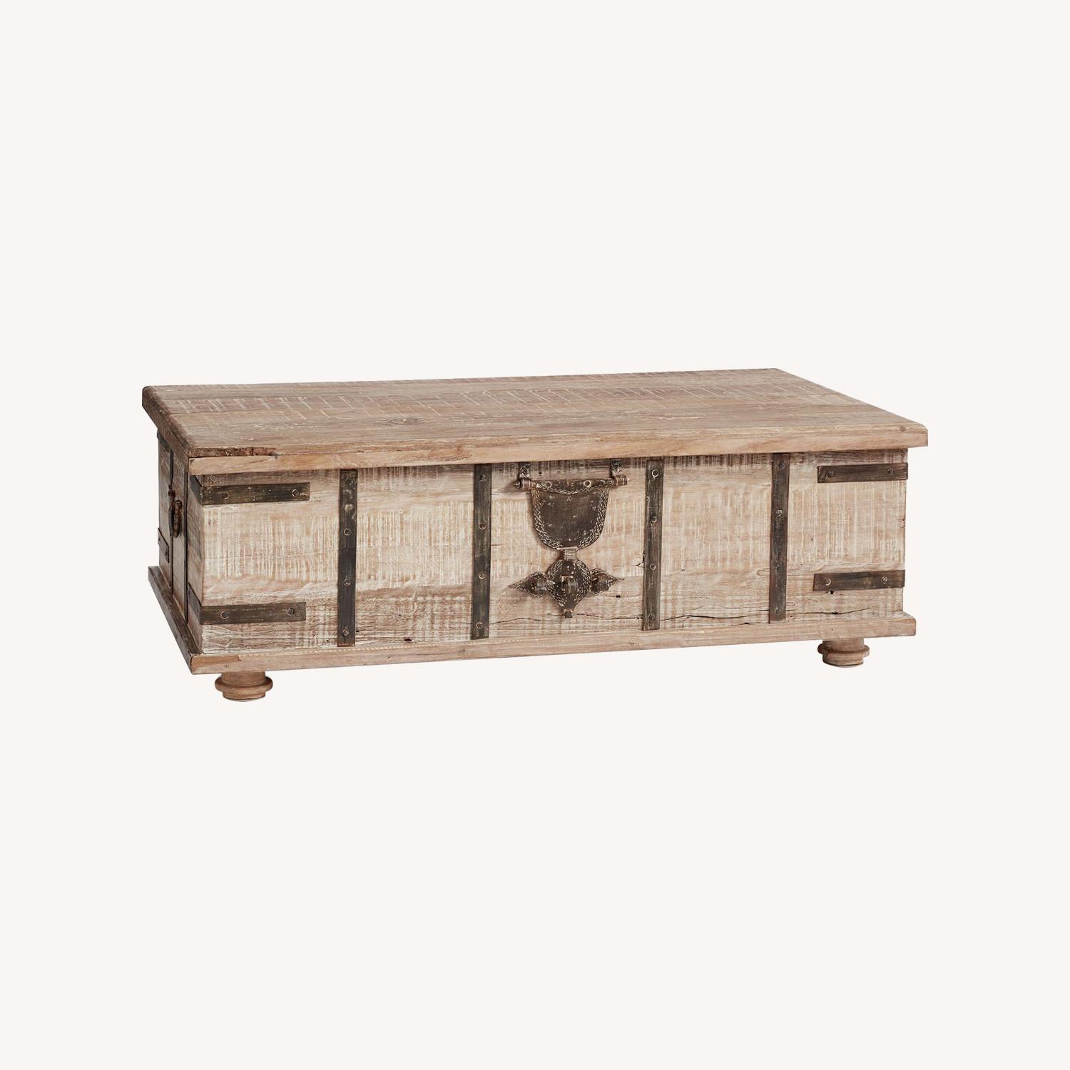 Pottery Barn Kaplan Rectangular Reclaimed Wood Table - image-0