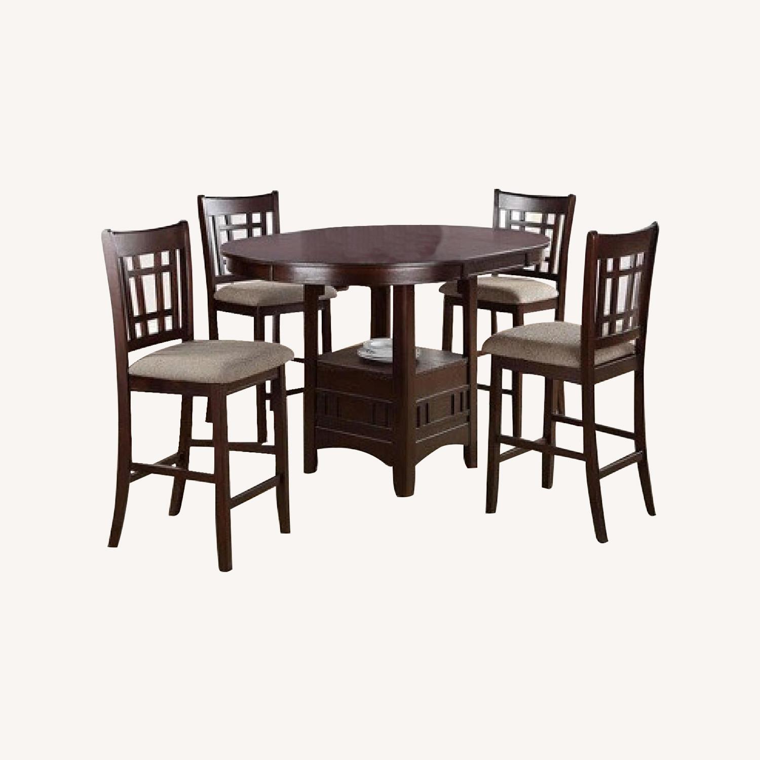 JAIPUR Living Counter Height Expandable Dining Table - image-0
