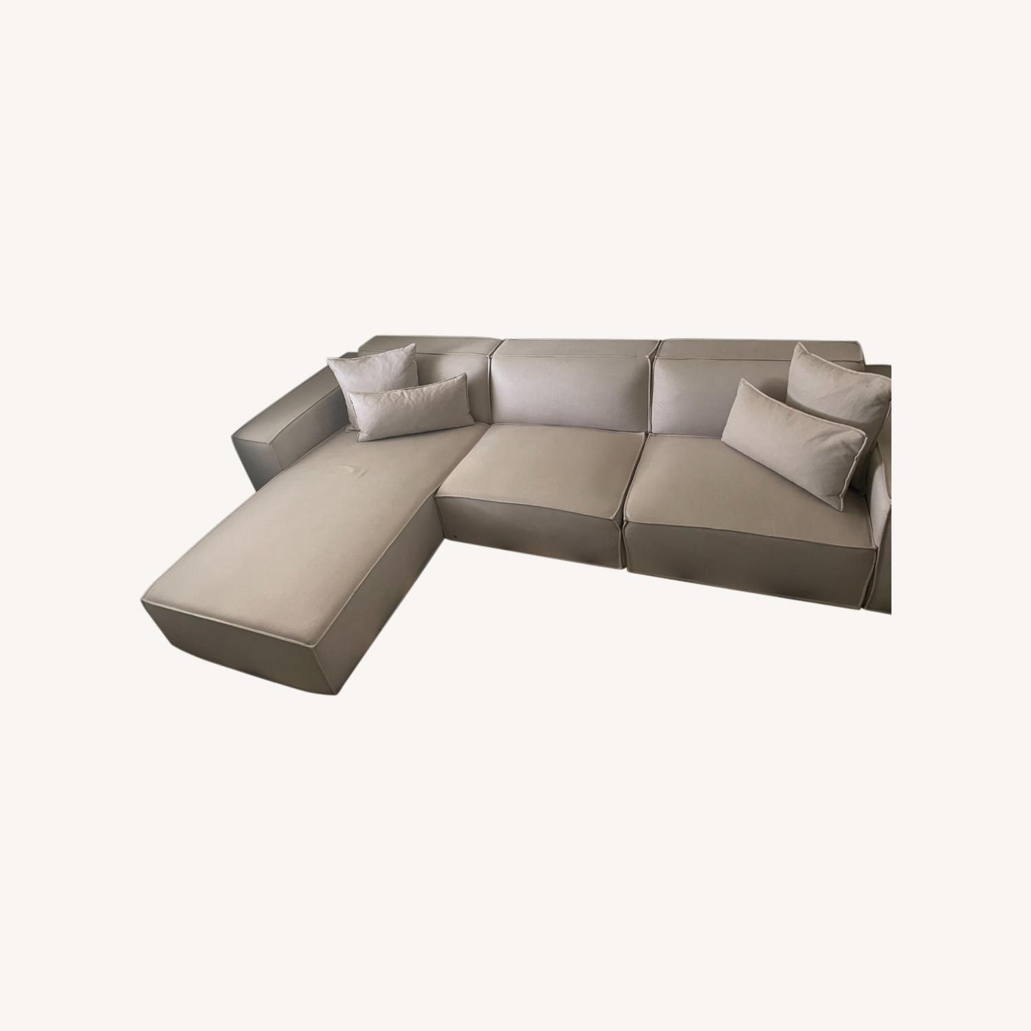 Rove Concepts Porter Sectional in Shade Oyster - image-0