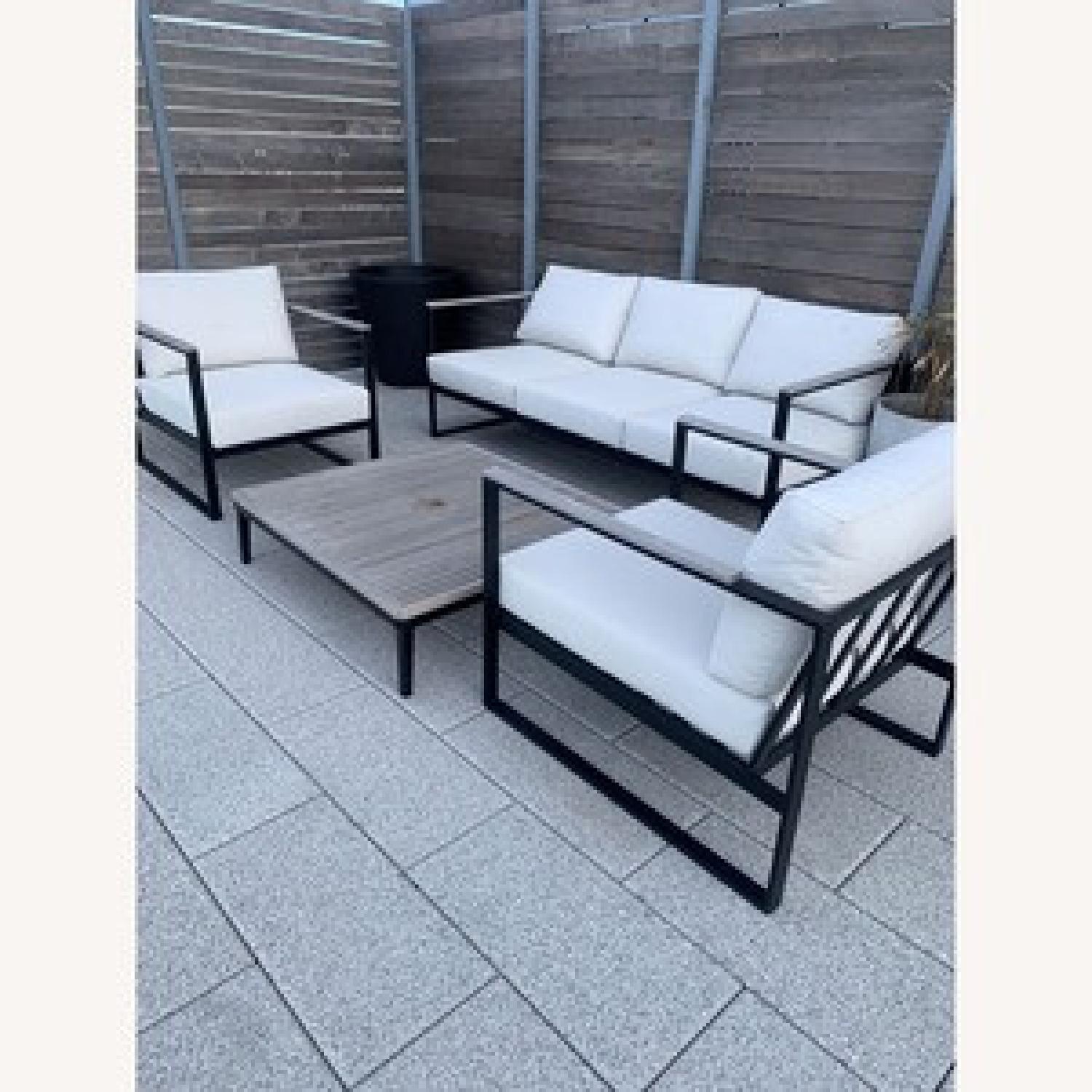 Rove Concepts White Outdoor Sofa - image-3